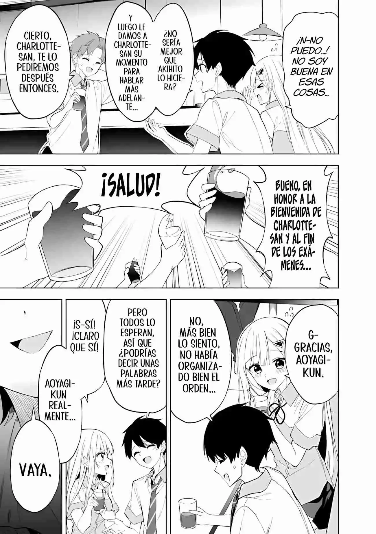 Maigo Ni Natteita Youjo Wo Tasuketara, Otonari Ni Sumu Bishoujo Ryuugakusei Ga Ie Ni Asobi Ni Kuru You Ni Natta Ken Nitsuite capítulo 22 página 9