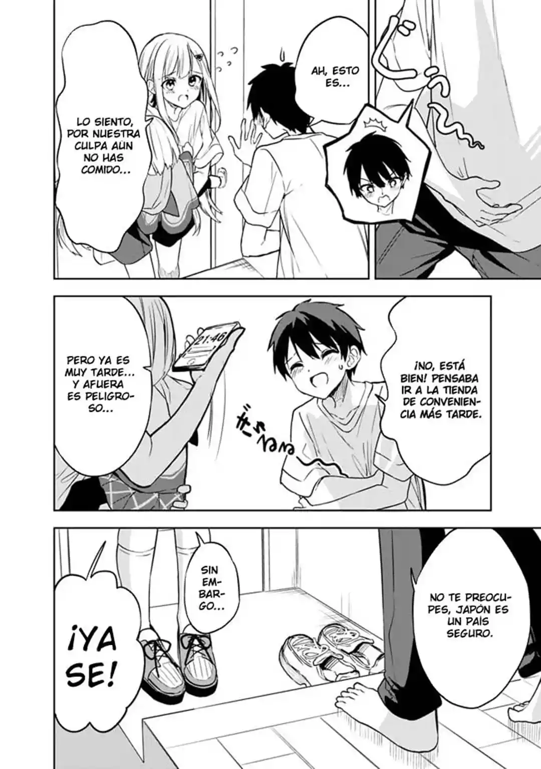 Maigo Ni Natteita Youjo Wo Tasuketara, Otonari Ni Sumu Bishoujo Ryuugakusei Ga Ie Ni Asobi Ni Kuru You Ni Natta Ken Nitsuite capítulo 3 página 25