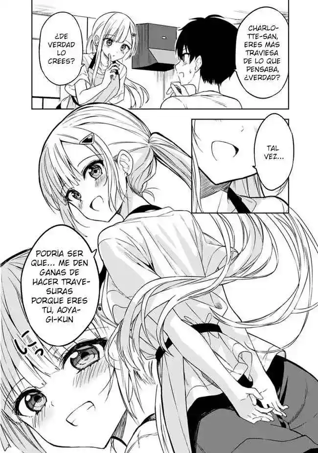 Maigo Ni Natteita Youjo Wo Tasuketara, Otonari Ni Sumu Bishoujo Ryuugakusei Ga Ie Ni Asobi Ni Kuru You Ni Natta Ken Nitsuite capítulo 4 página 9