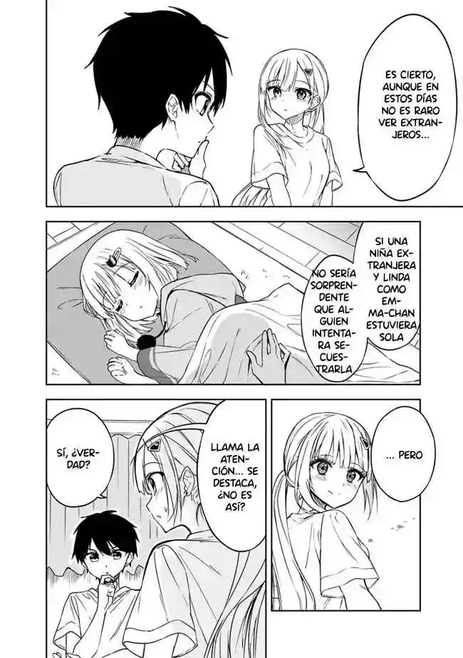 Maigo Ni Natteita Youjo Wo Tasuketara, Otonari Ni Sumu Bishoujo Ryuugakusei Ga Ie Ni Asobi Ni Kuru You Ni Natta Ken Nitsuite capítulo 4 página 15