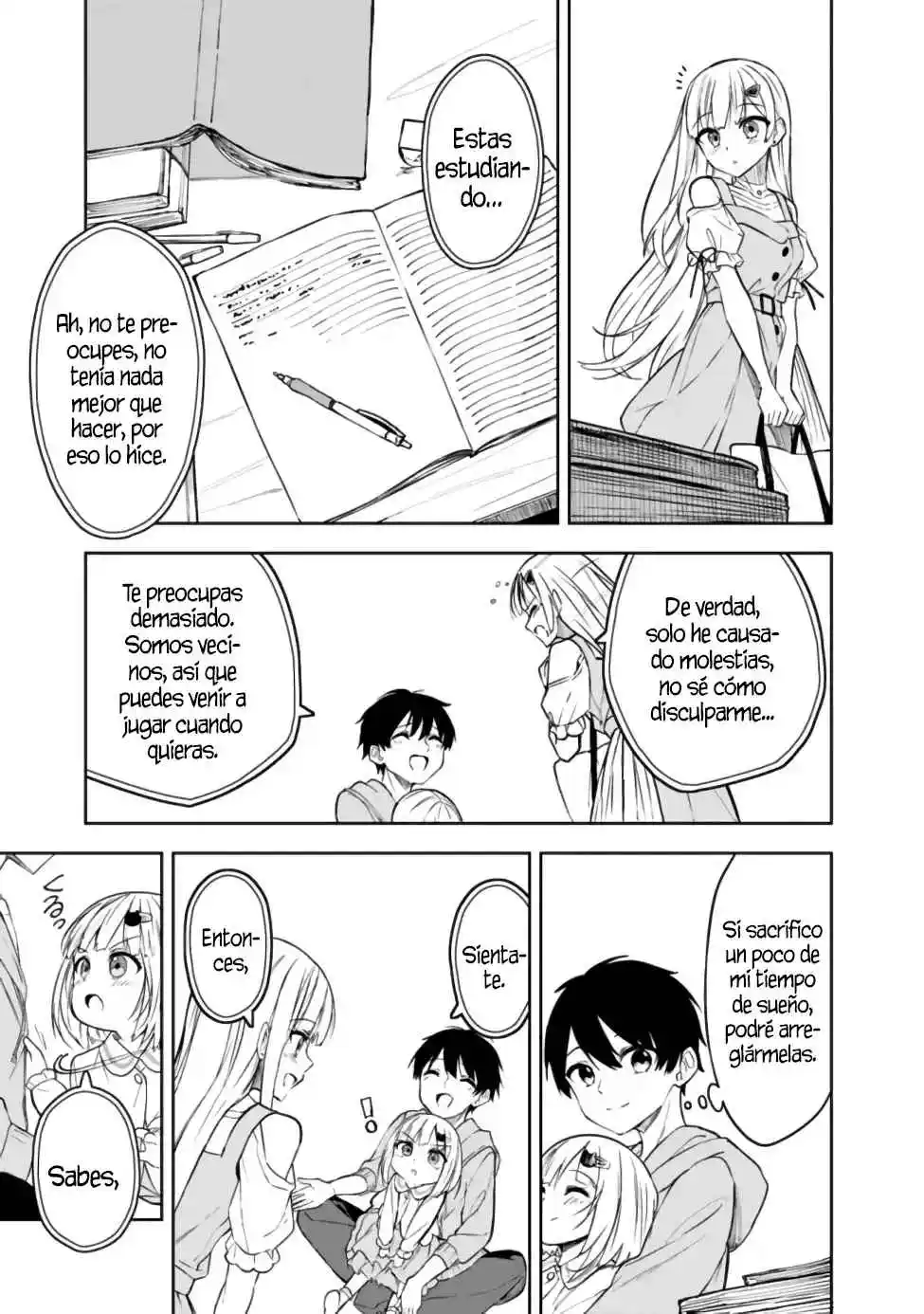 Maigo Ni Natteita Youjo Wo Tasuketara, Otonari Ni Sumu Bishoujo Ryuugakusei Ga Ie Ni Asobi Ni Kuru You Ni Natta Ken Nitsuite capítulo 7 página 4