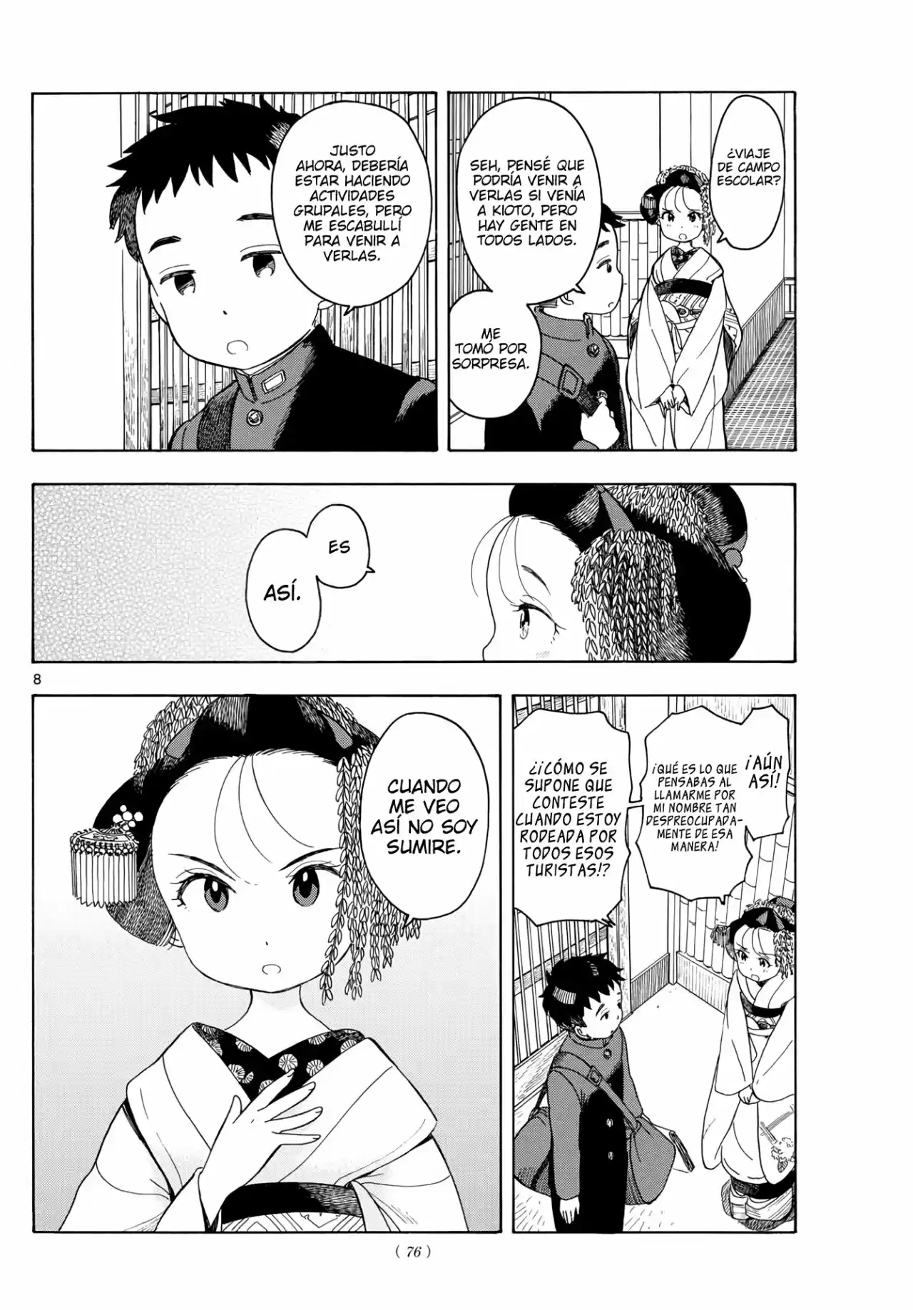 Maiko-san Chi No Makanai-san - Capítulo 102 - Página 8 - LectorTMOo