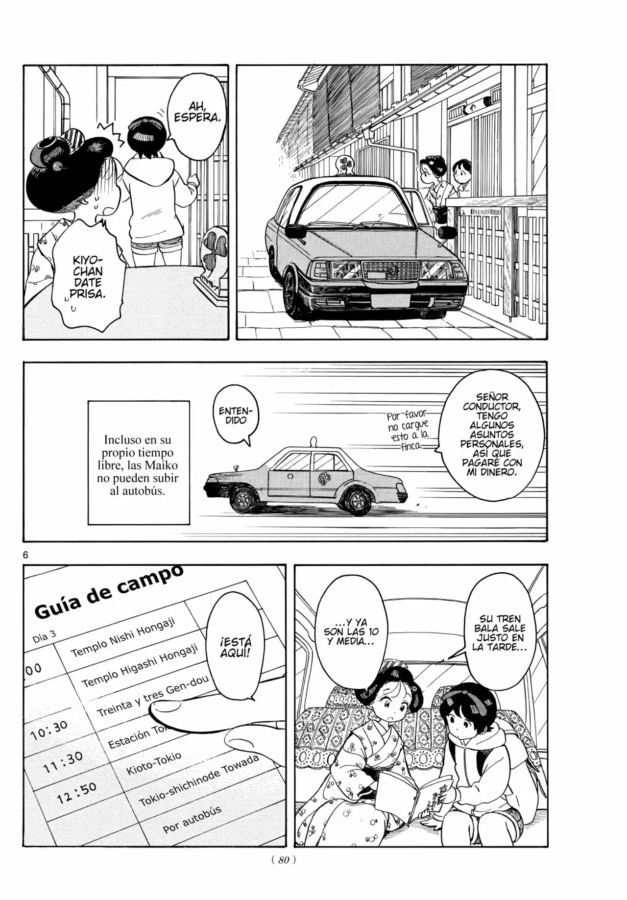 Maiko-san Chi No Makanai-san - Capítulo 103 - Página 6 - LectorTMOo