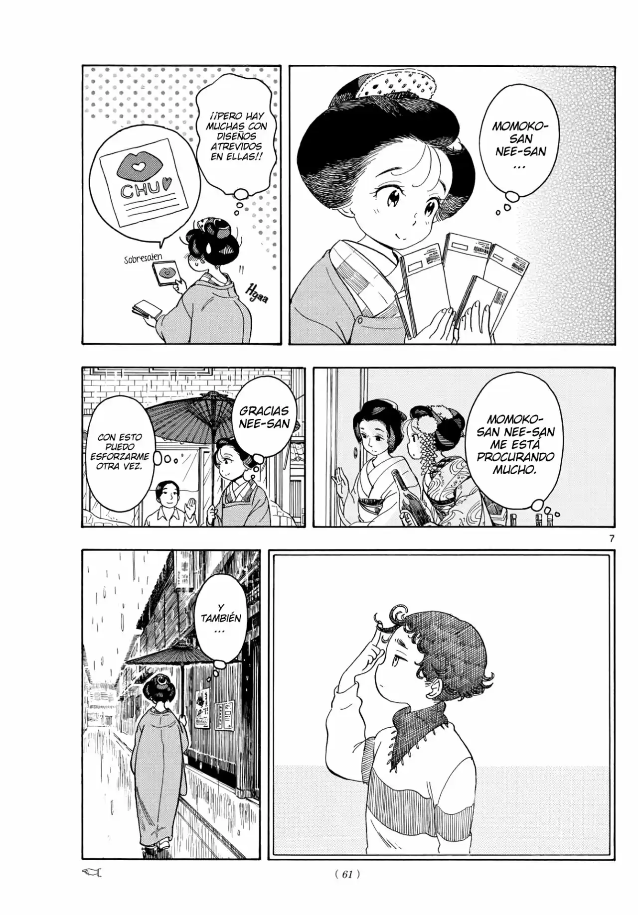 Maiko-san Chi No Makanai-san - Capítulo 105 - Página 7 - LectorTMOo