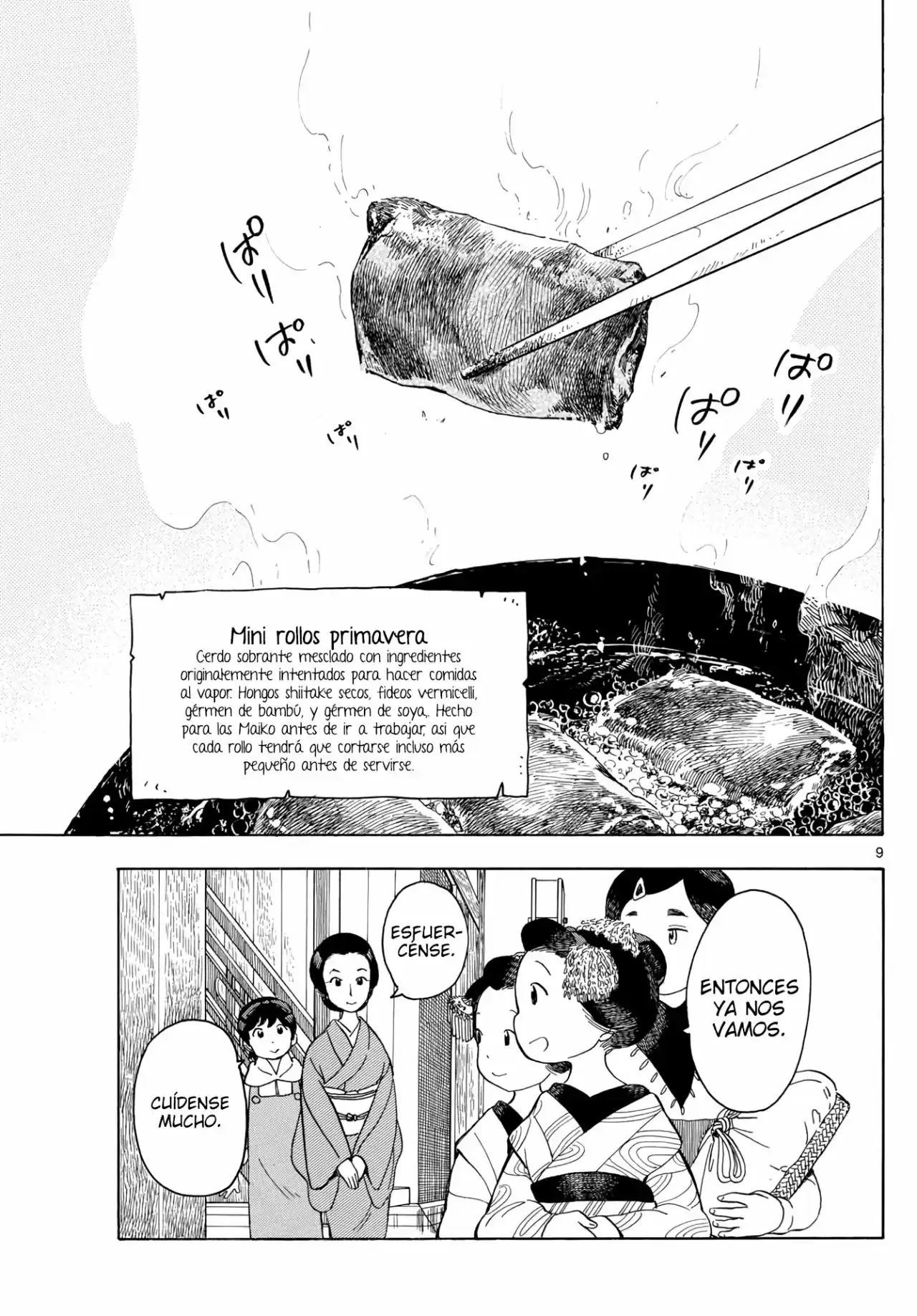 Maiko-san Chi No Makanai-san - Capítulo 110 - Página 9 - LectorTMOo