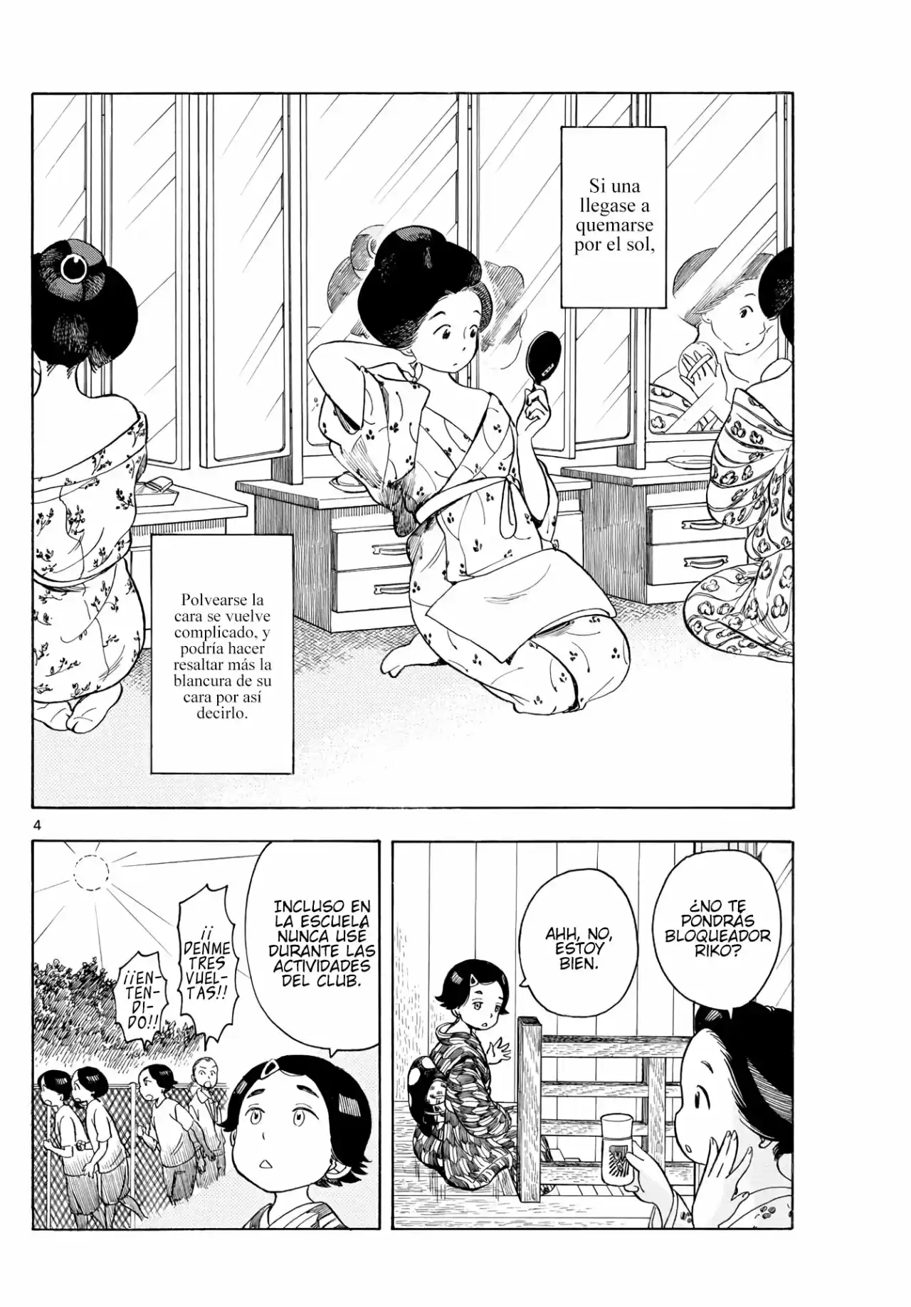 Maiko-san Chi No Makanai-san - Capítulo 112 - Página 4 - LectorTMOo
