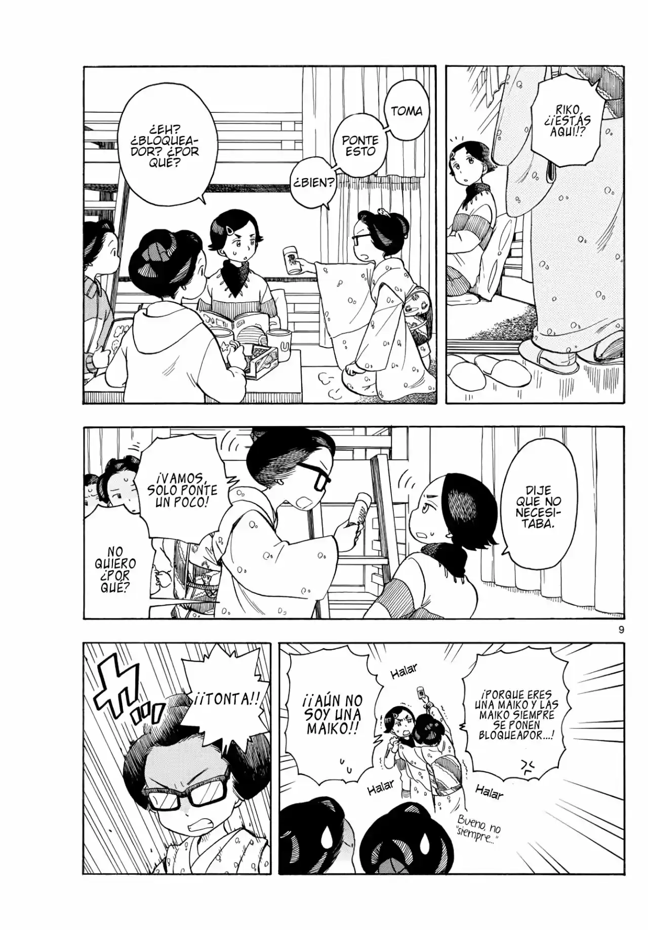 Maiko-san Chi No Makanai-san - Capítulo 112 - Página 9 - LectorTMOo