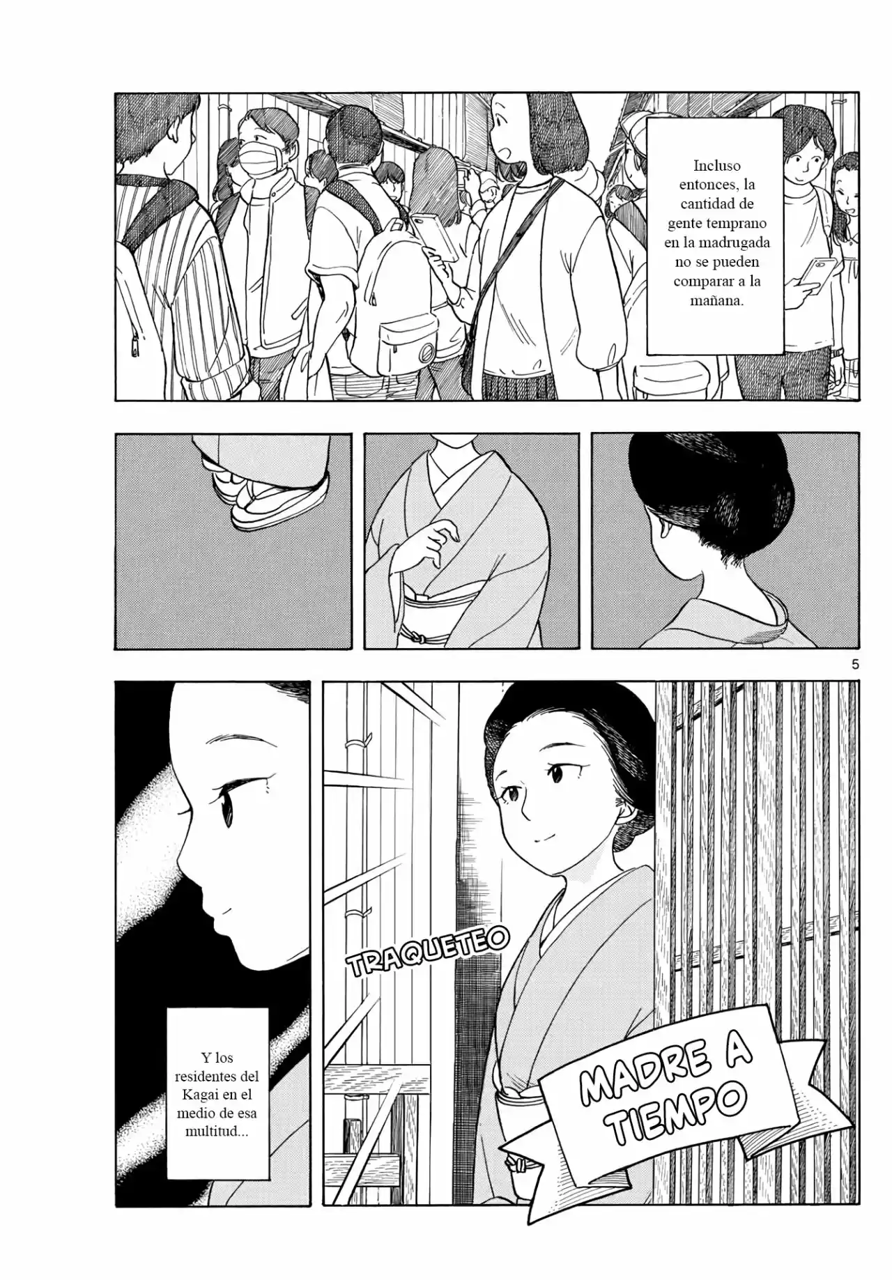 Maiko-san Chi No Makanai-san - Capítulo 117 - Página 5 - LectorTMOo