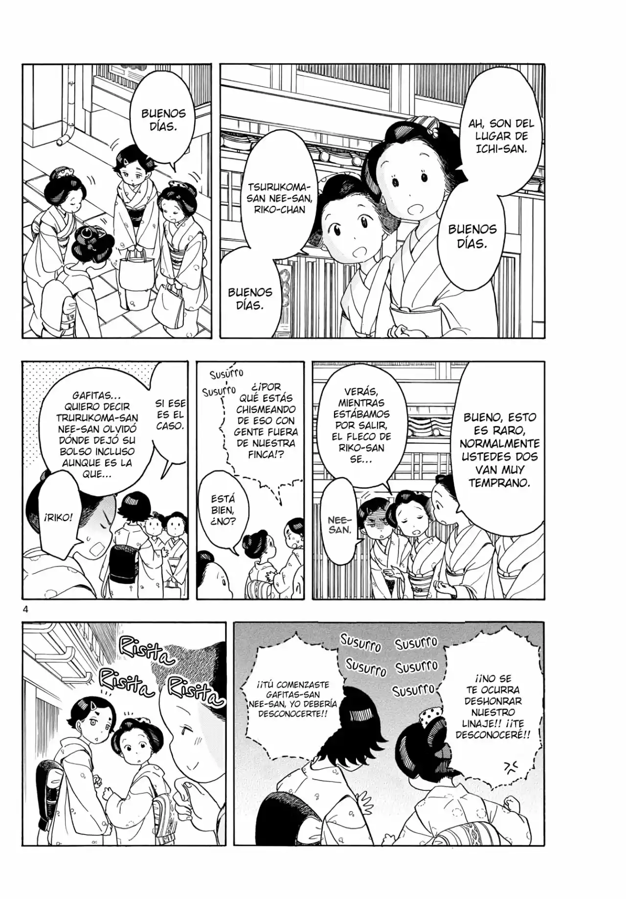 Maiko-san Chi No Makanai-san - Capítulo 121 - Página 4 - LectorTMOo