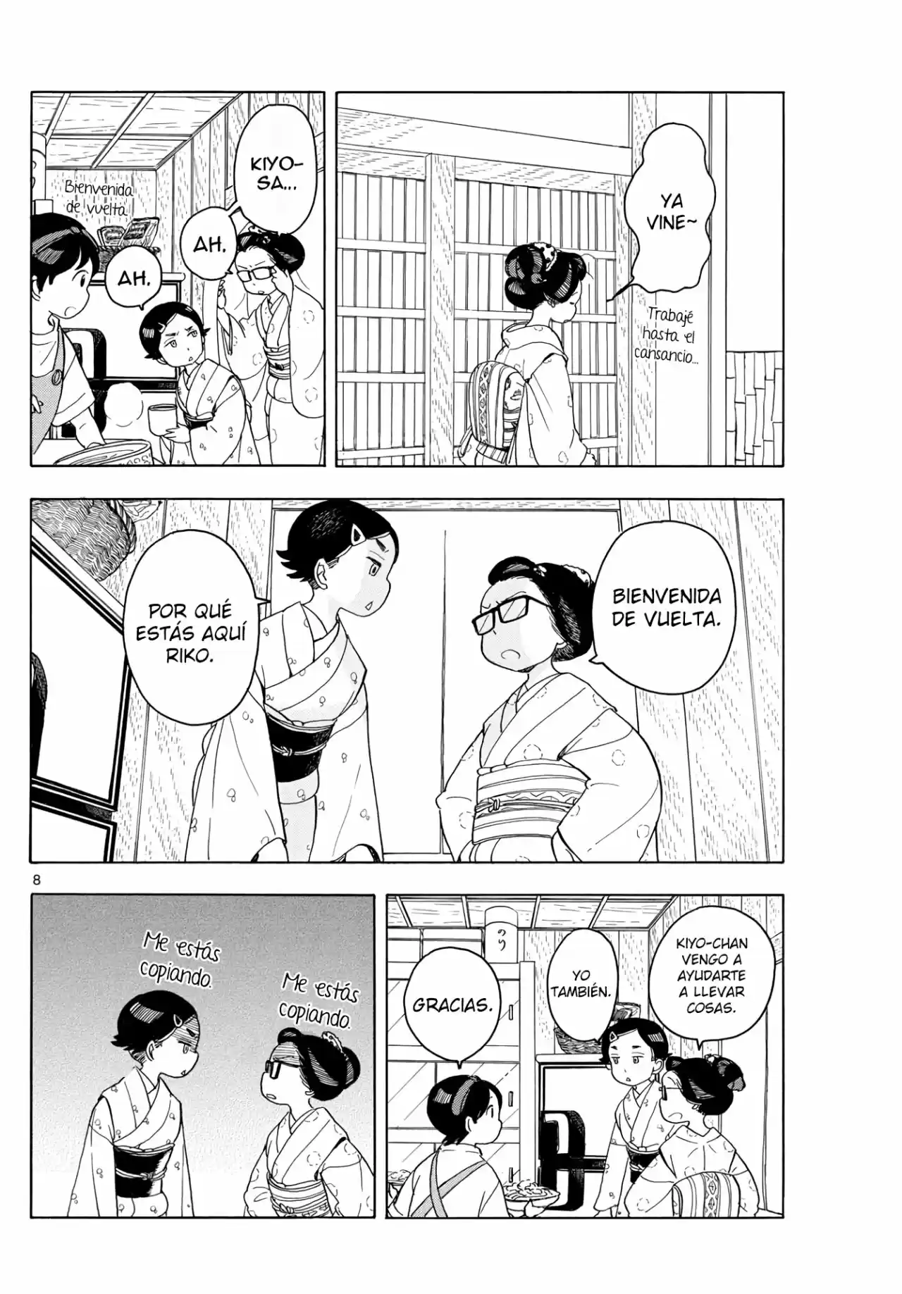 Maiko-san Chi No Makanai-san - Capítulo 121 - Página 8 - LectorTMOo