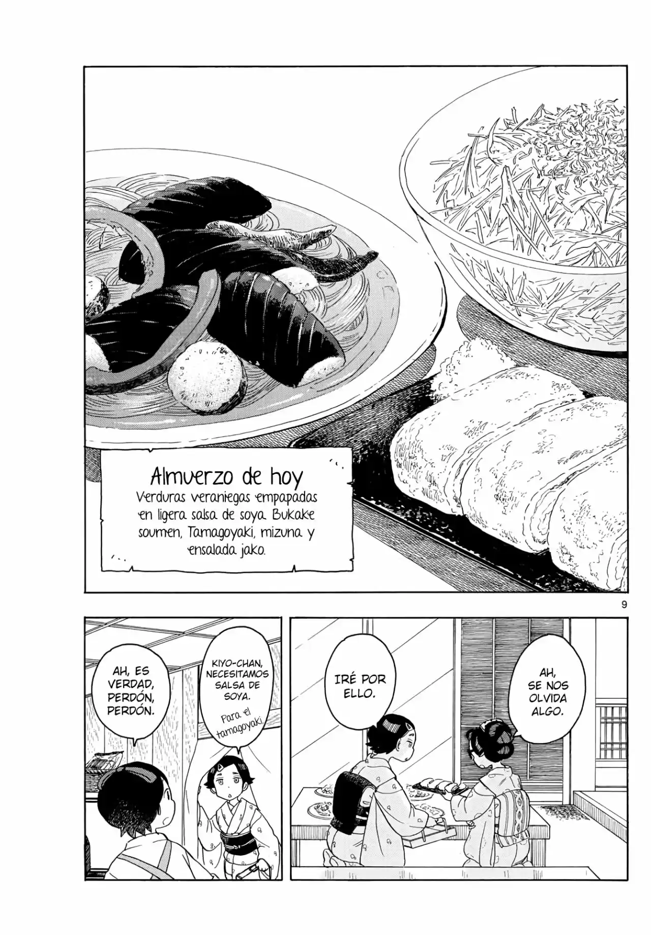 Maiko-san Chi No Makanai-san - Capítulo 121 - Página 9 - LectorTMOo