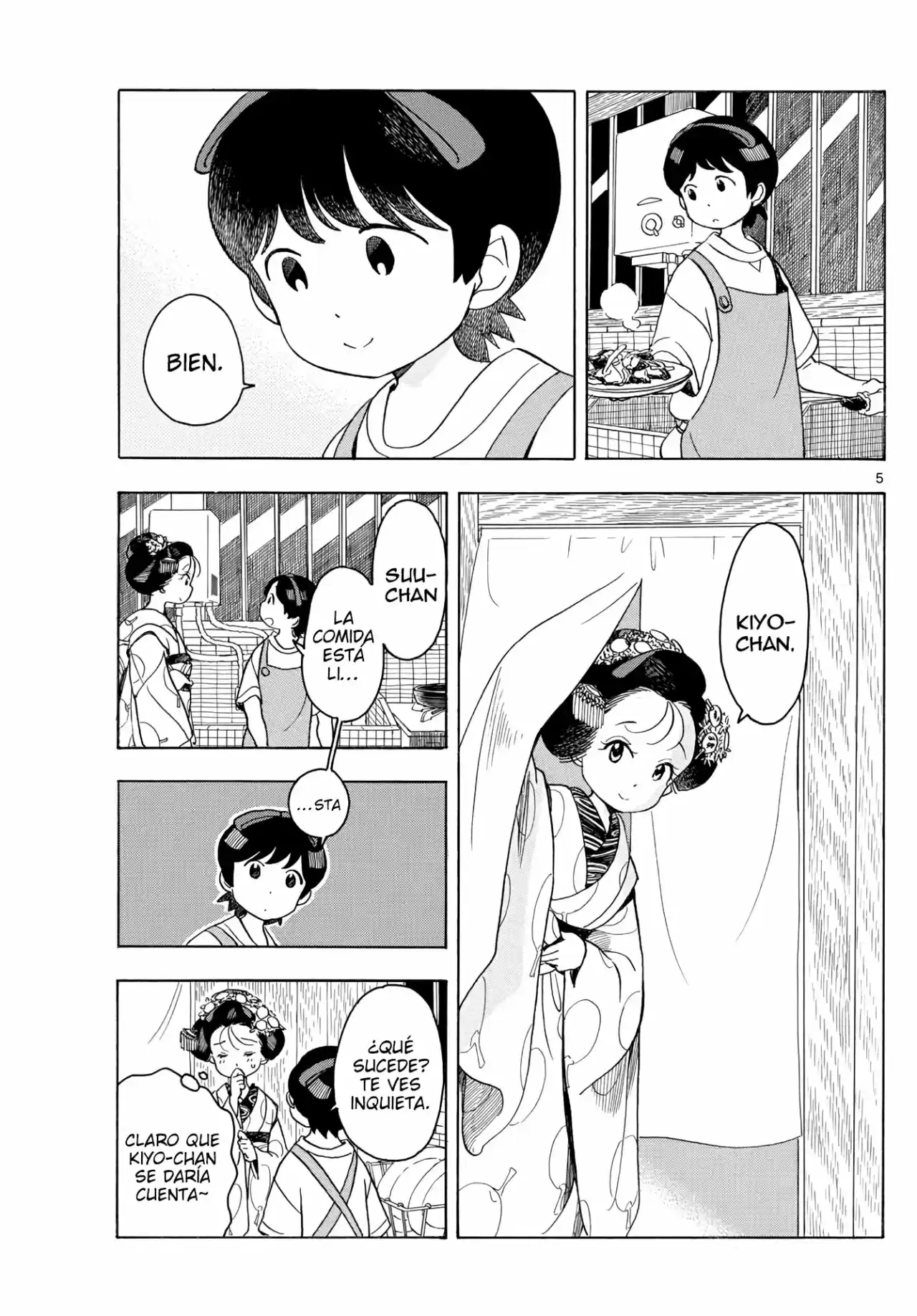 Maiko-san Chi No Makanai-san - Capítulo 124 - Página 5 - LectorTMOo
