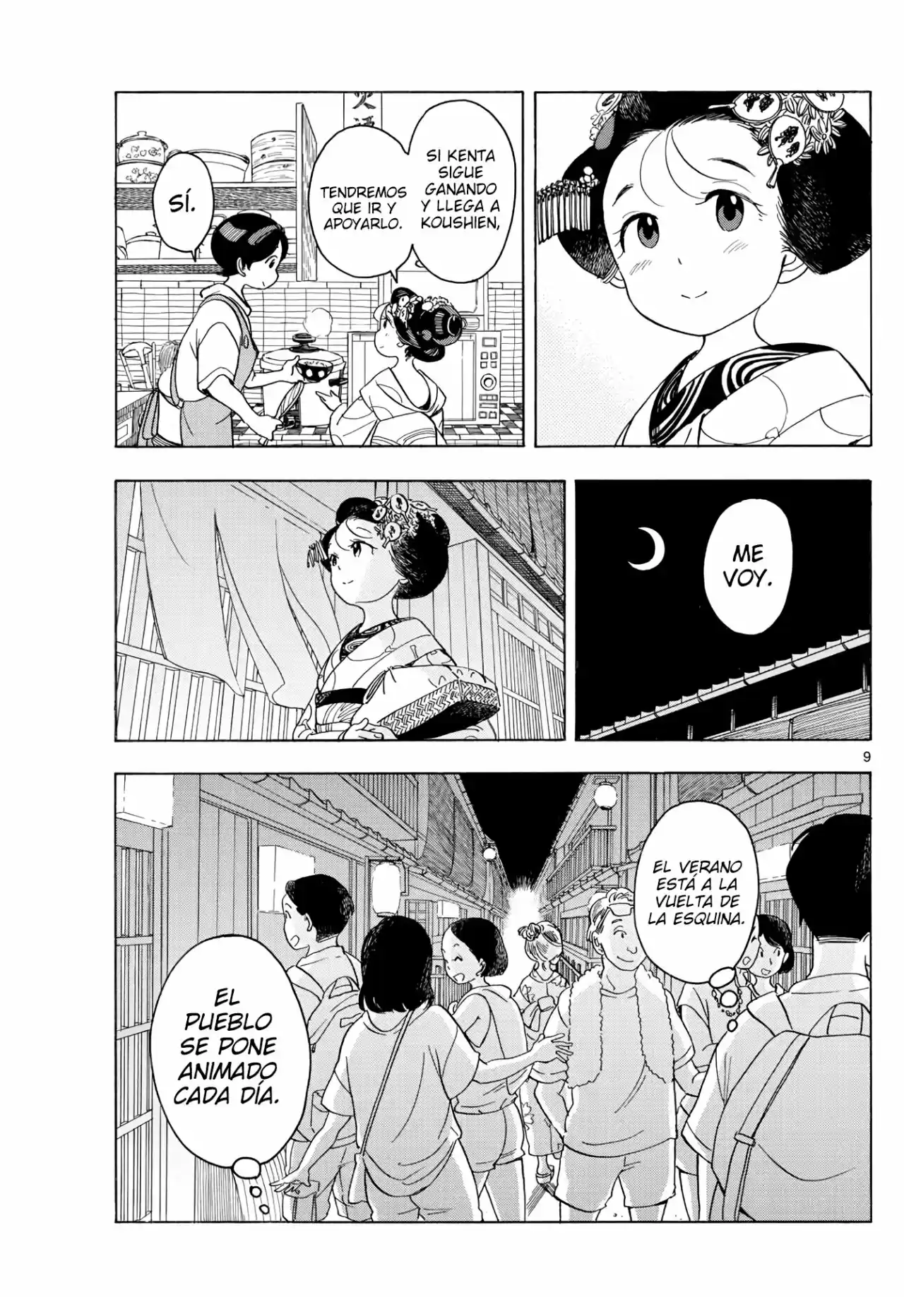 Maiko-san Chi No Makanai-san - Capítulo 124 - Página 9 - LectorTMOo