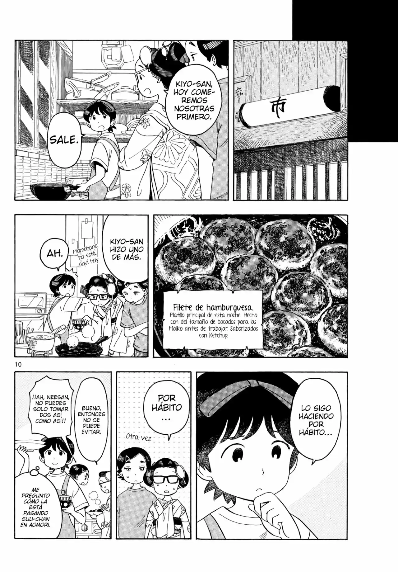 Maiko-san Chi No Makanai-san - Capítulo 132 - Página 10 - LectorTMOo