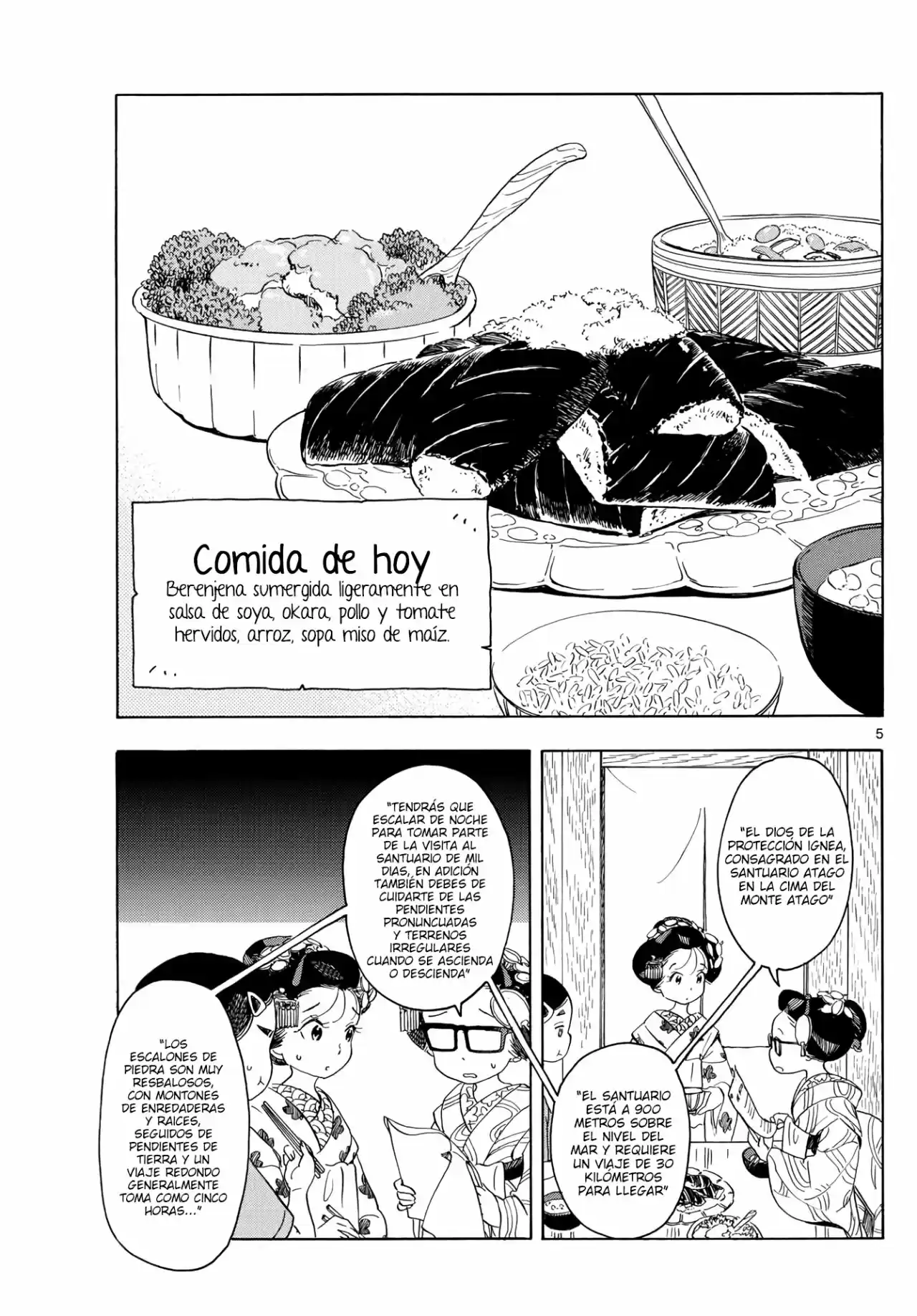 Maiko-san Chi No Makanai-san - Capítulo 139 - Página 5 - LectorTMOo