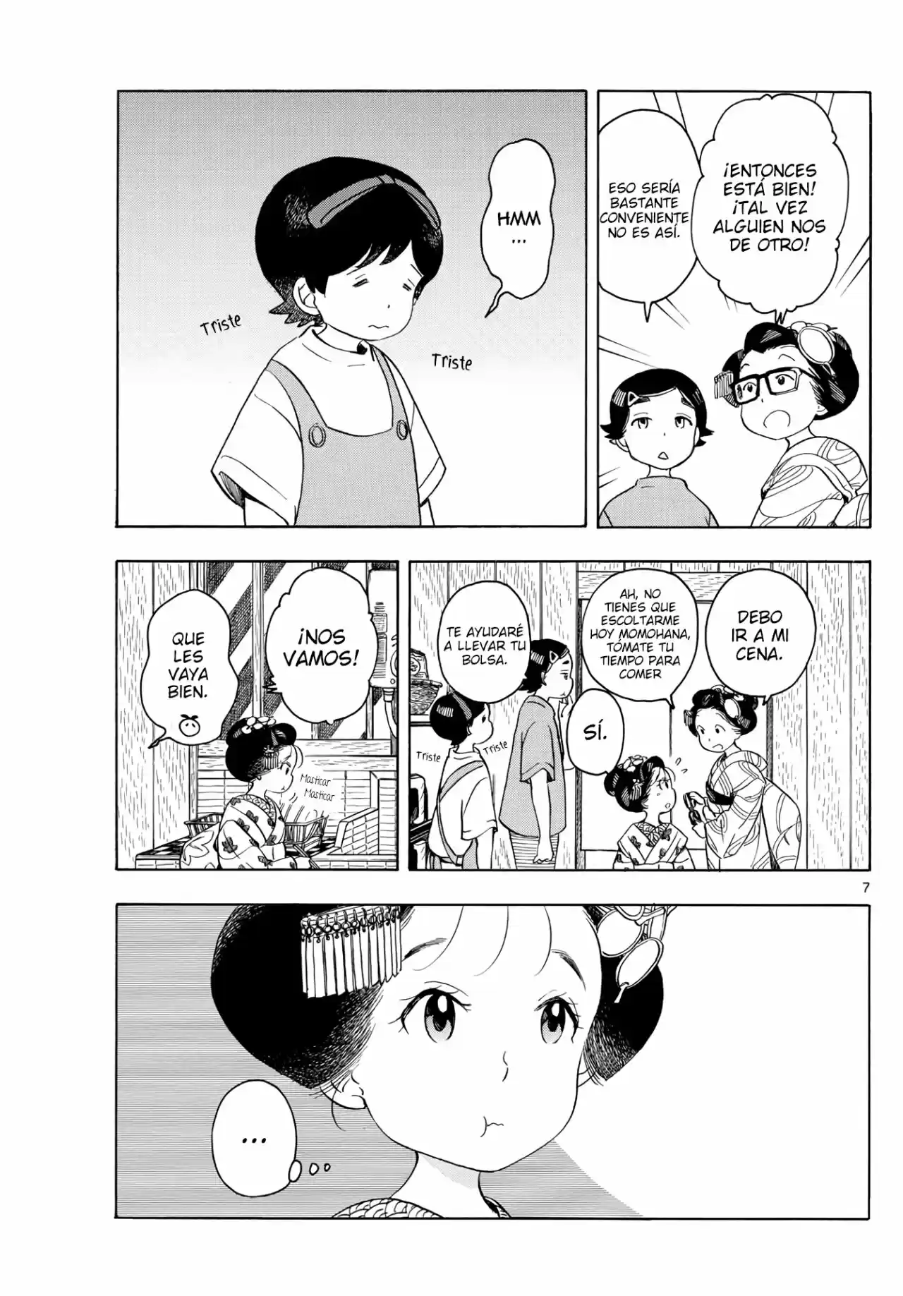 Maiko-san Chi No Makanai-san - Capítulo 139 - Página 7 - LectorTMOo