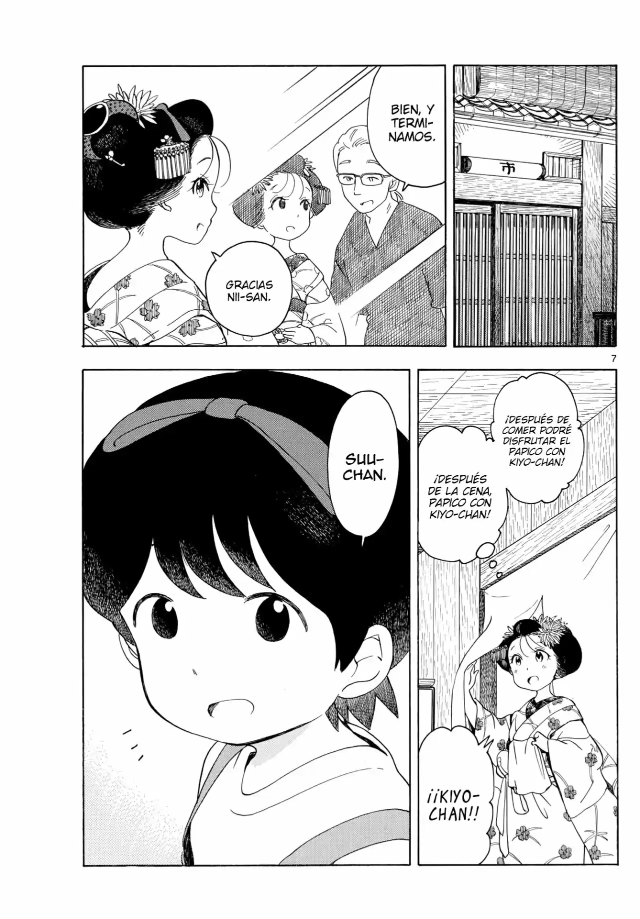 Maiko-san Chi No Makanai-san - Capítulo 147 - Página 7 - LectorTMOo