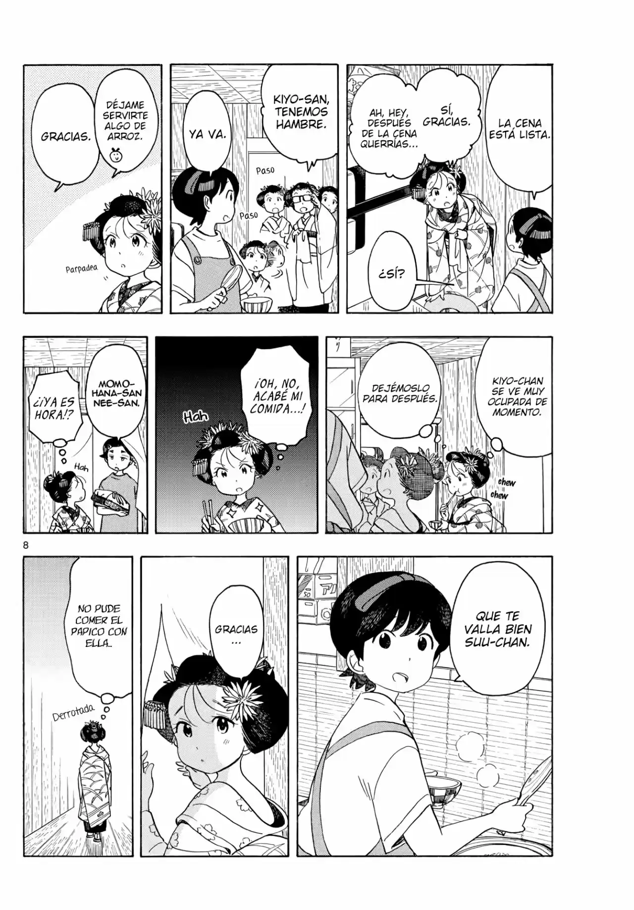 Maiko-san Chi No Makanai-san - Capítulo 147 - Página 8 - LectorTMOo