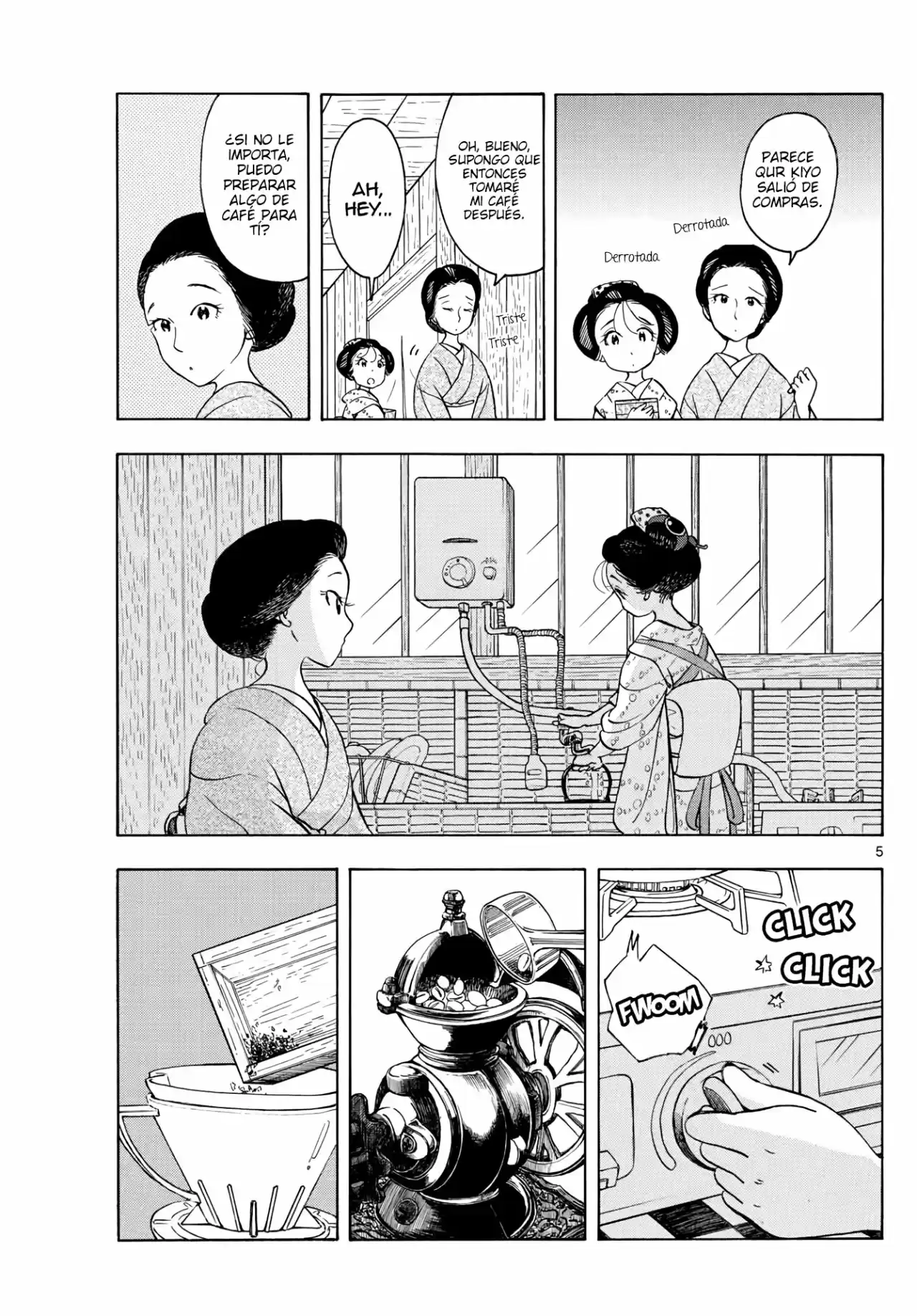 Maiko-san Chi No Makanai-san - Capítulo 154 - Página 5 - LectorTMOo