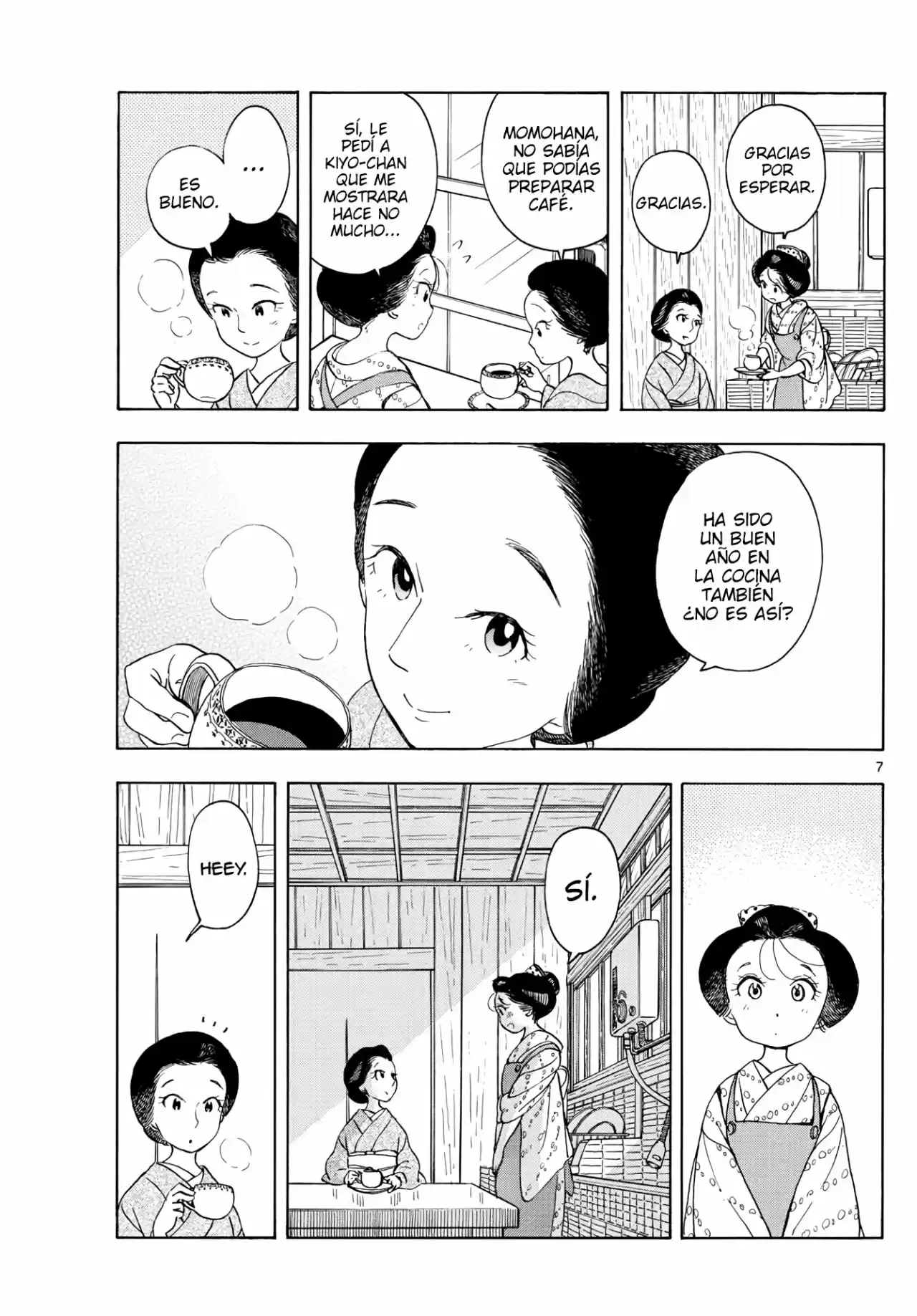 Maiko-san Chi No Makanai-san - Capítulo 154 - Página 7 - LectorTMOo
