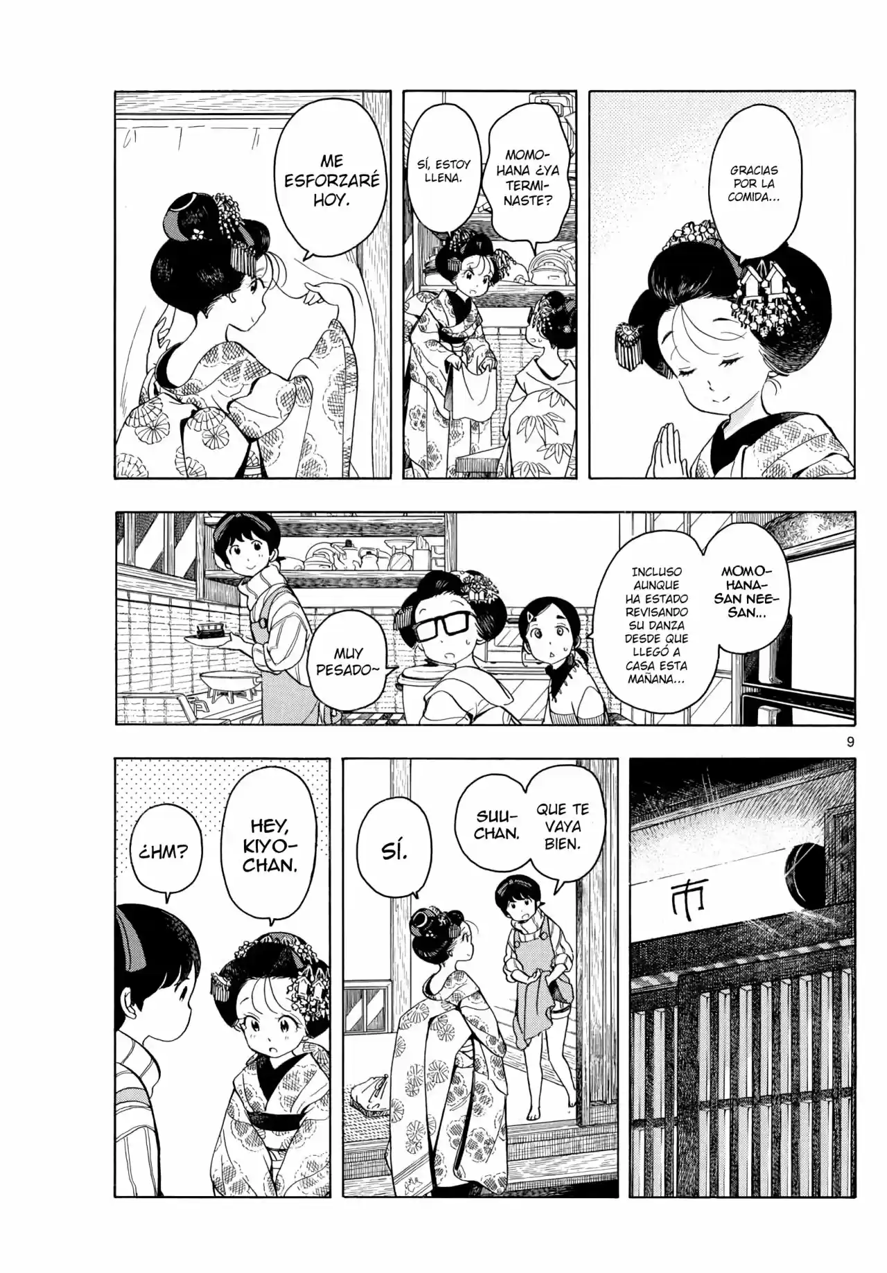 Maiko-san Chi No Makanai-san - Capítulo 161 - Página 9 - LectorTMOo