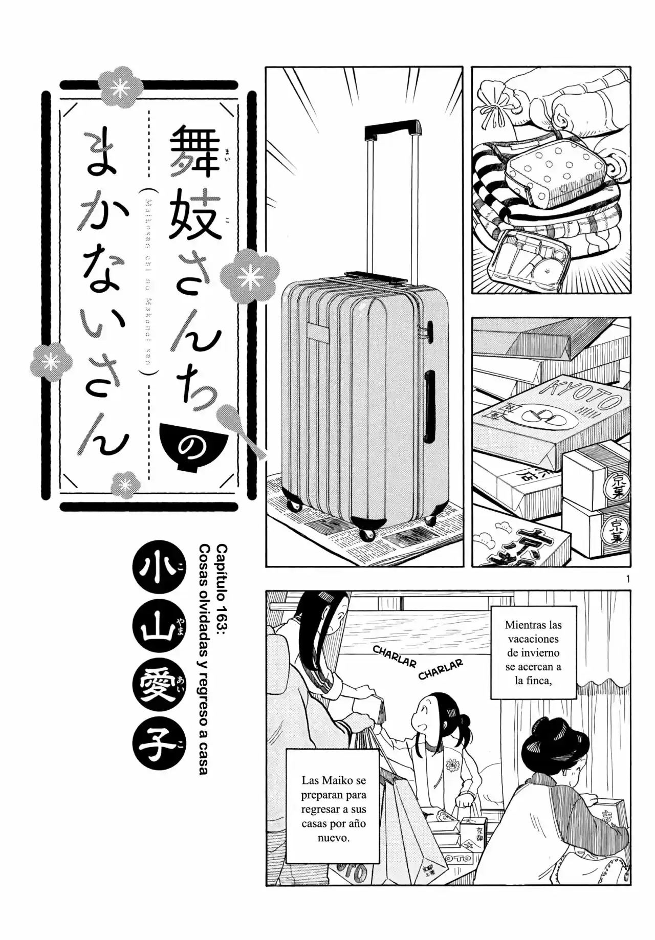 Maiko-san Chi No Makanai-san - Capítulo 163 - Página 1 - LectorTMOo