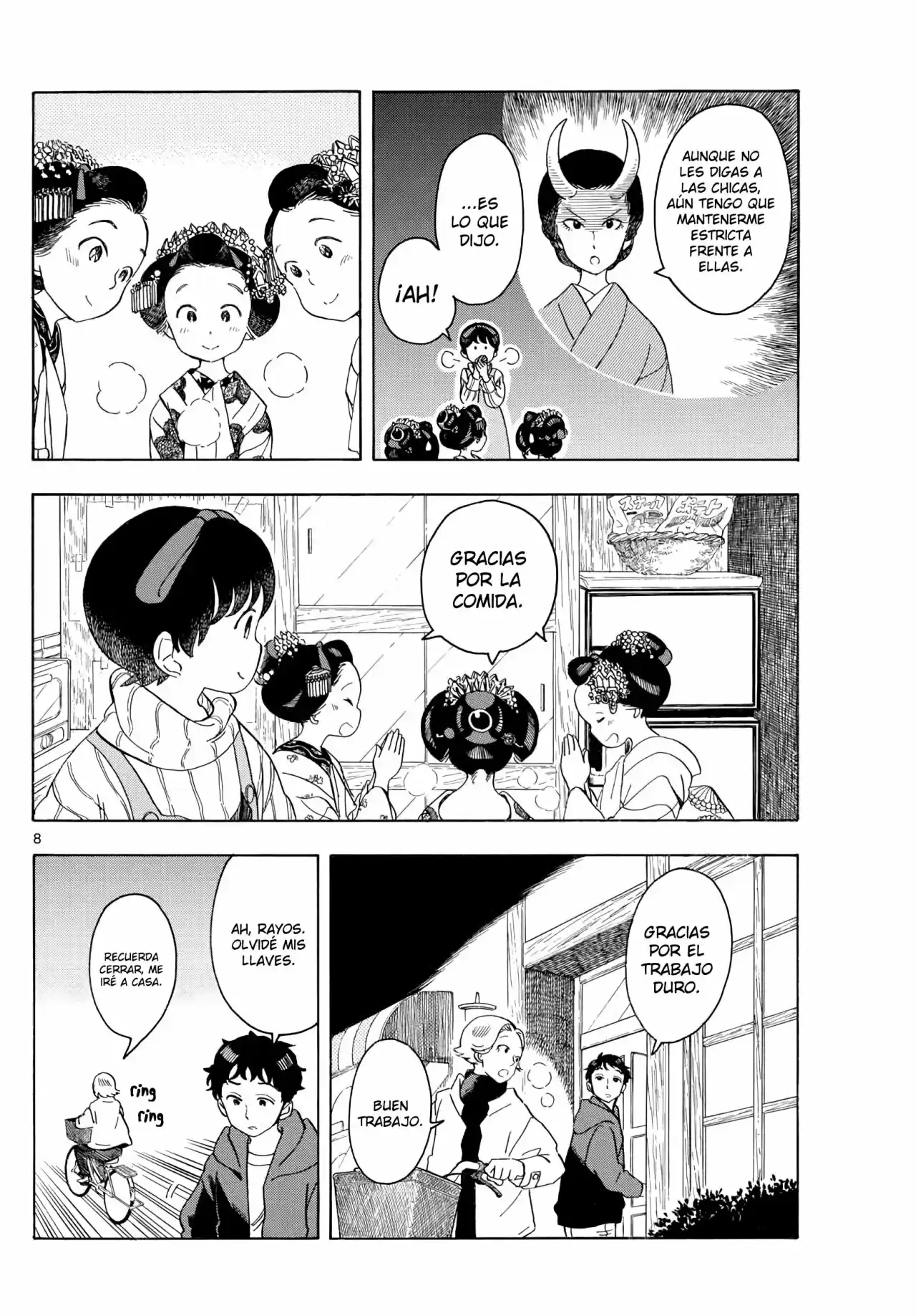 Maiko-san Chi No Makanai-san - Capítulo 163 - Página 8 - LectorTMOo