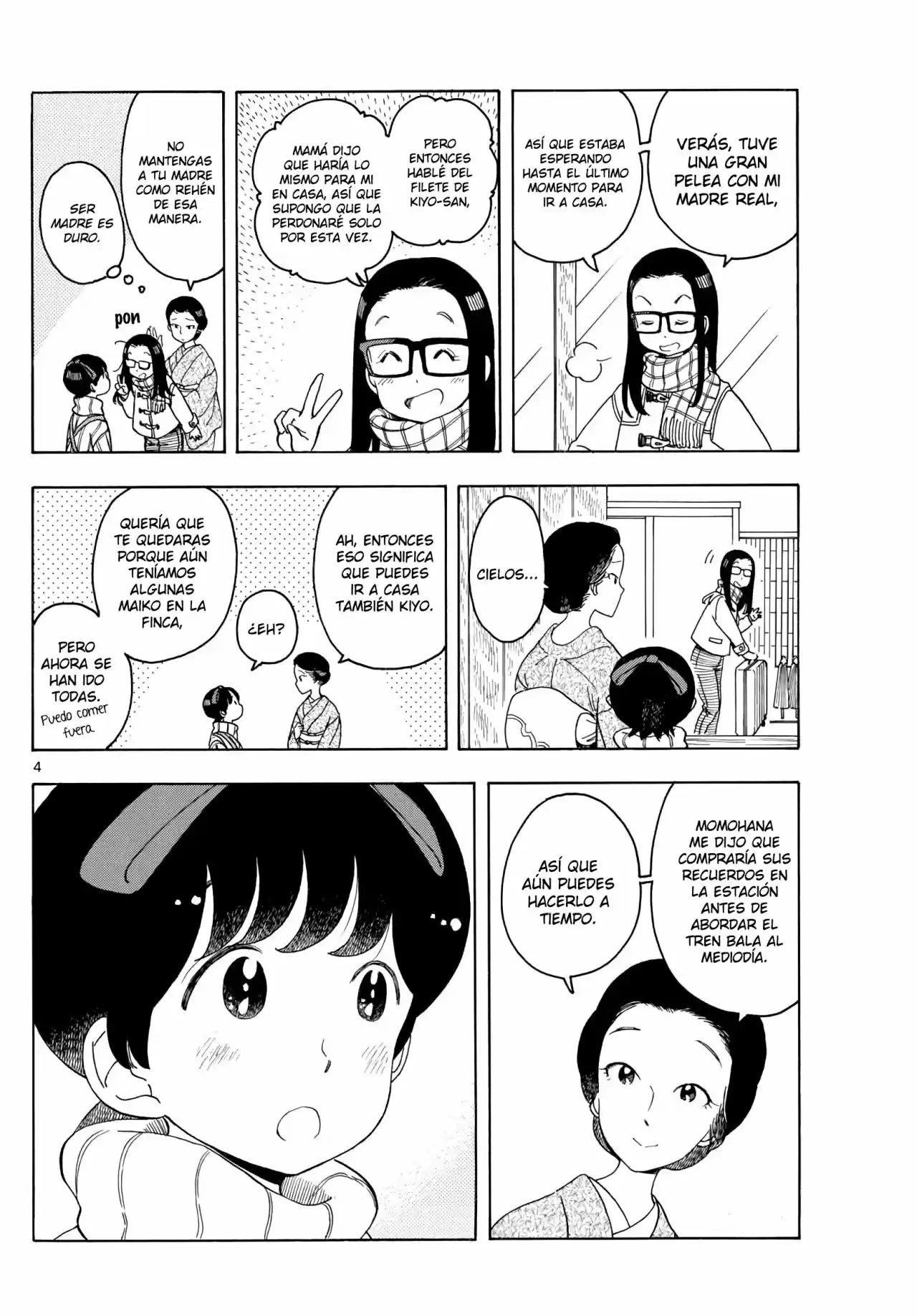 Maiko-san Chi No Makanai-san - Capítulo 164 - Página 4 - LectorTMOo