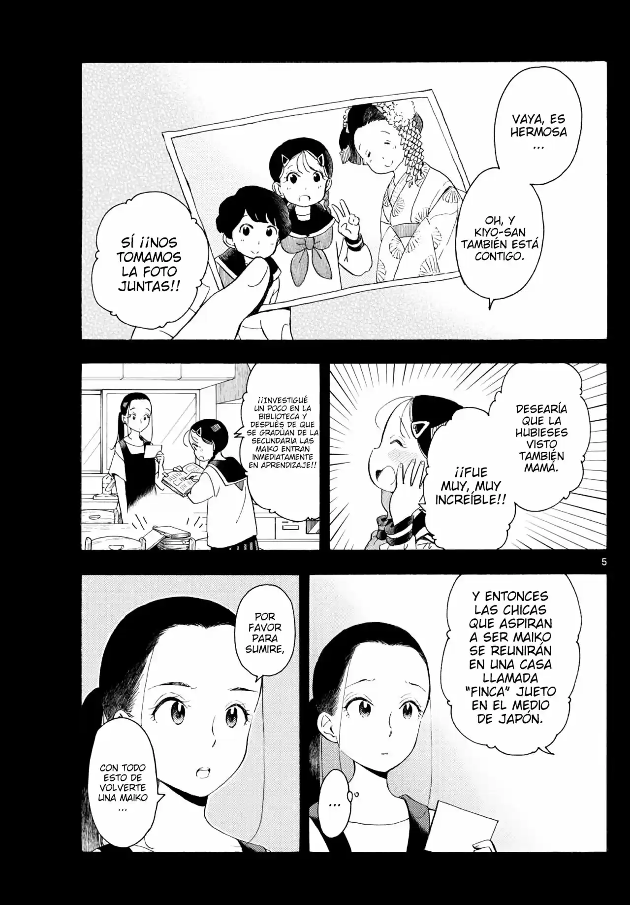 Maiko-san Chi No Makanai-san - Capítulo 169 - Página 5 - LectorTMOo