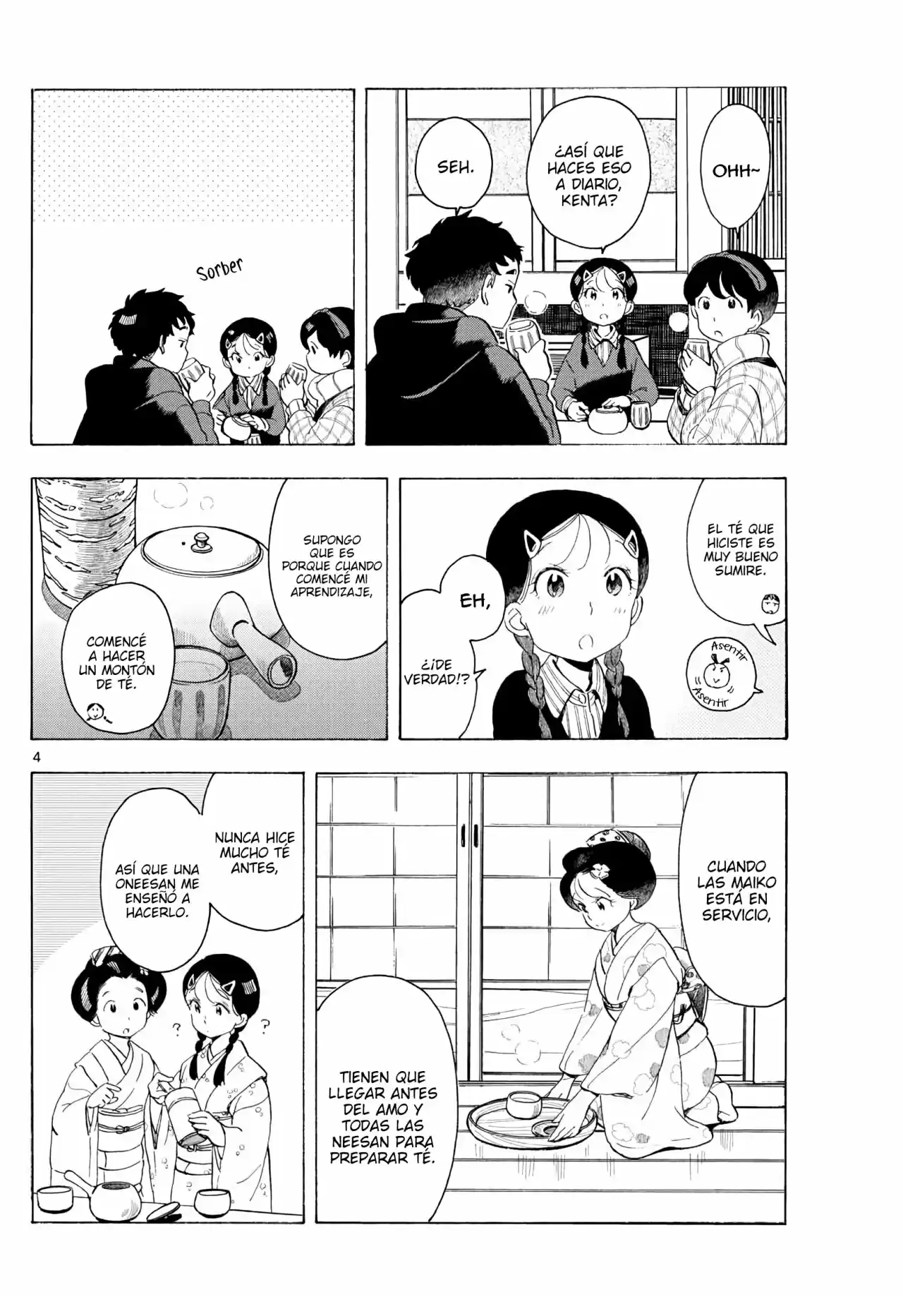 Maiko-san Chi No Makanai-san - Capítulo 171 - Página 4 - LectorTMOo
