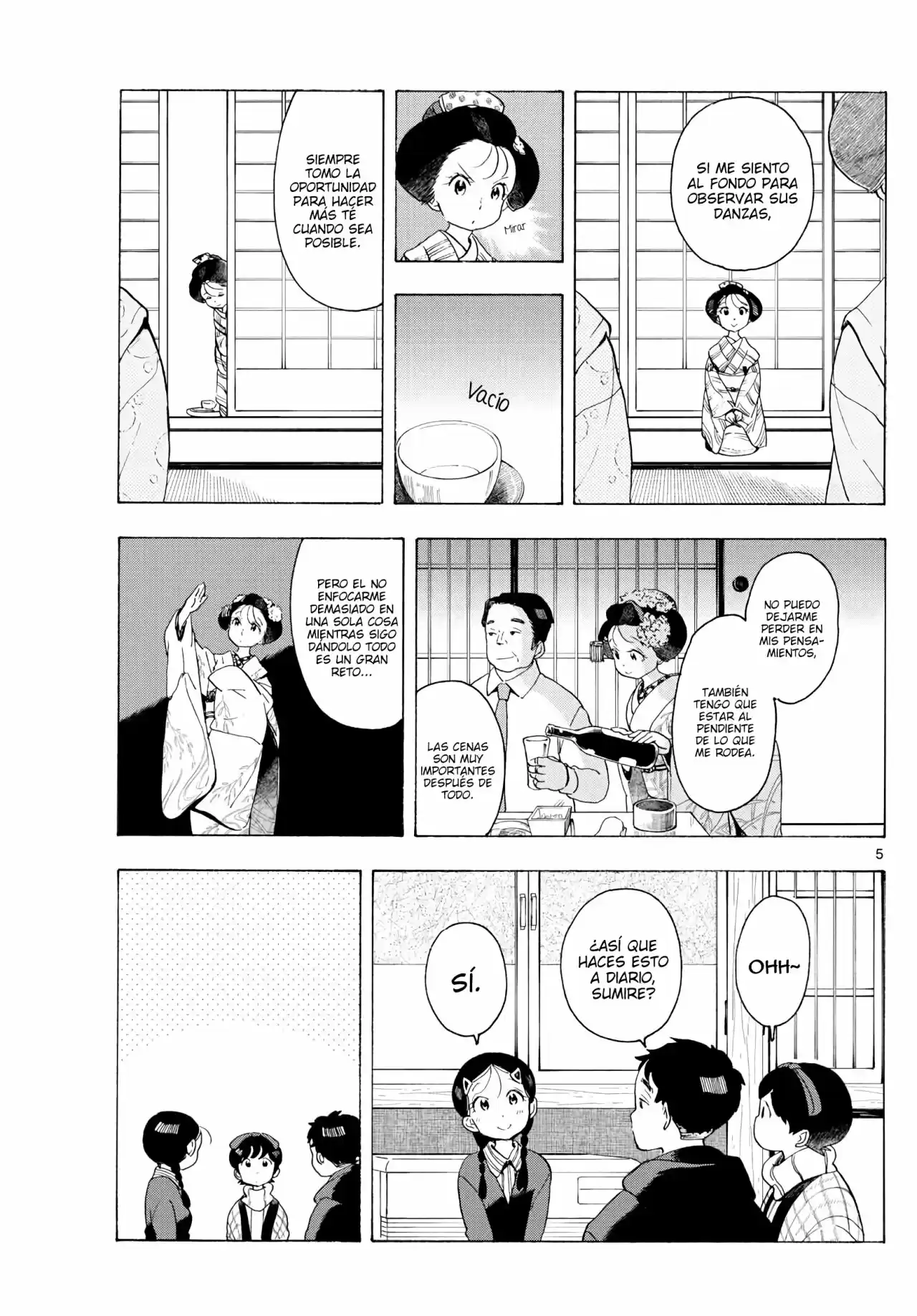 Maiko-san Chi No Makanai-san - Capítulo 171 - Página 5 - LectorTMOo