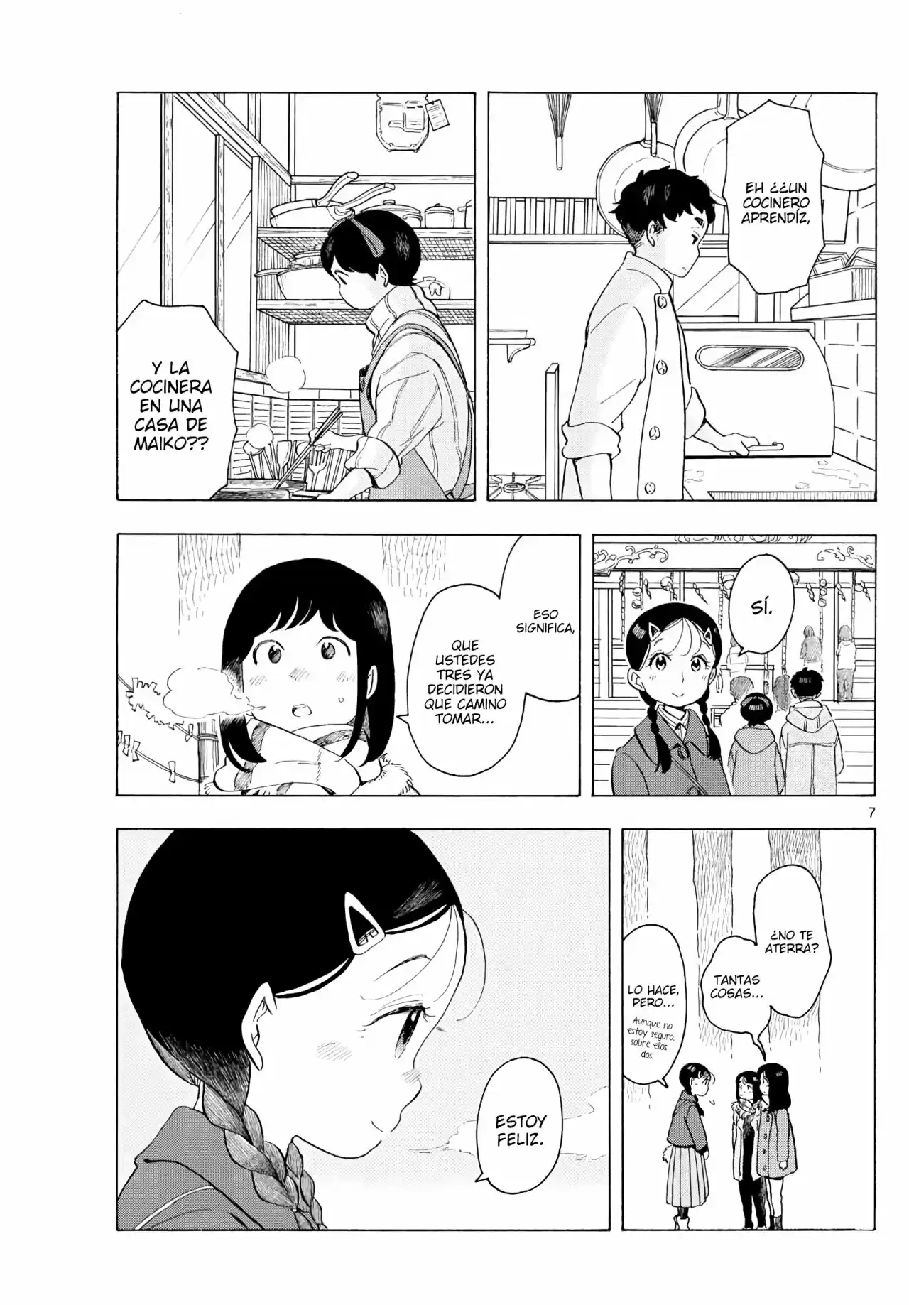 Maiko-san Chi No Makanai-san - Capítulo 172 - Página 7 - LectorTMOo