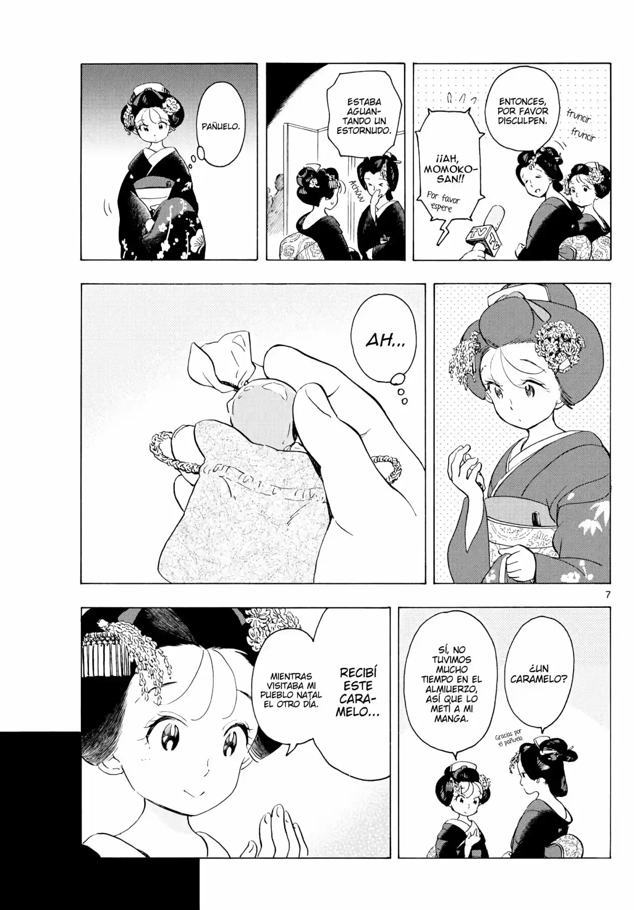 Maiko-san Chi No Makanai-san - Capítulo 174 - Página 7 - LectorTMOo