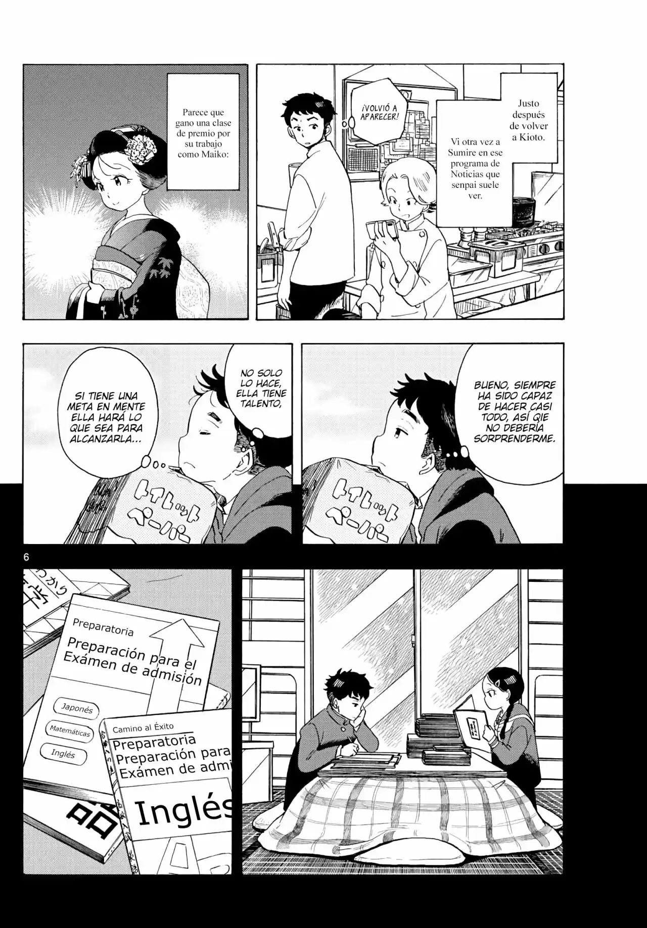 Maiko-san Chi No Makanai-san - Capítulo 176 - Página 6 - LectorTMOo