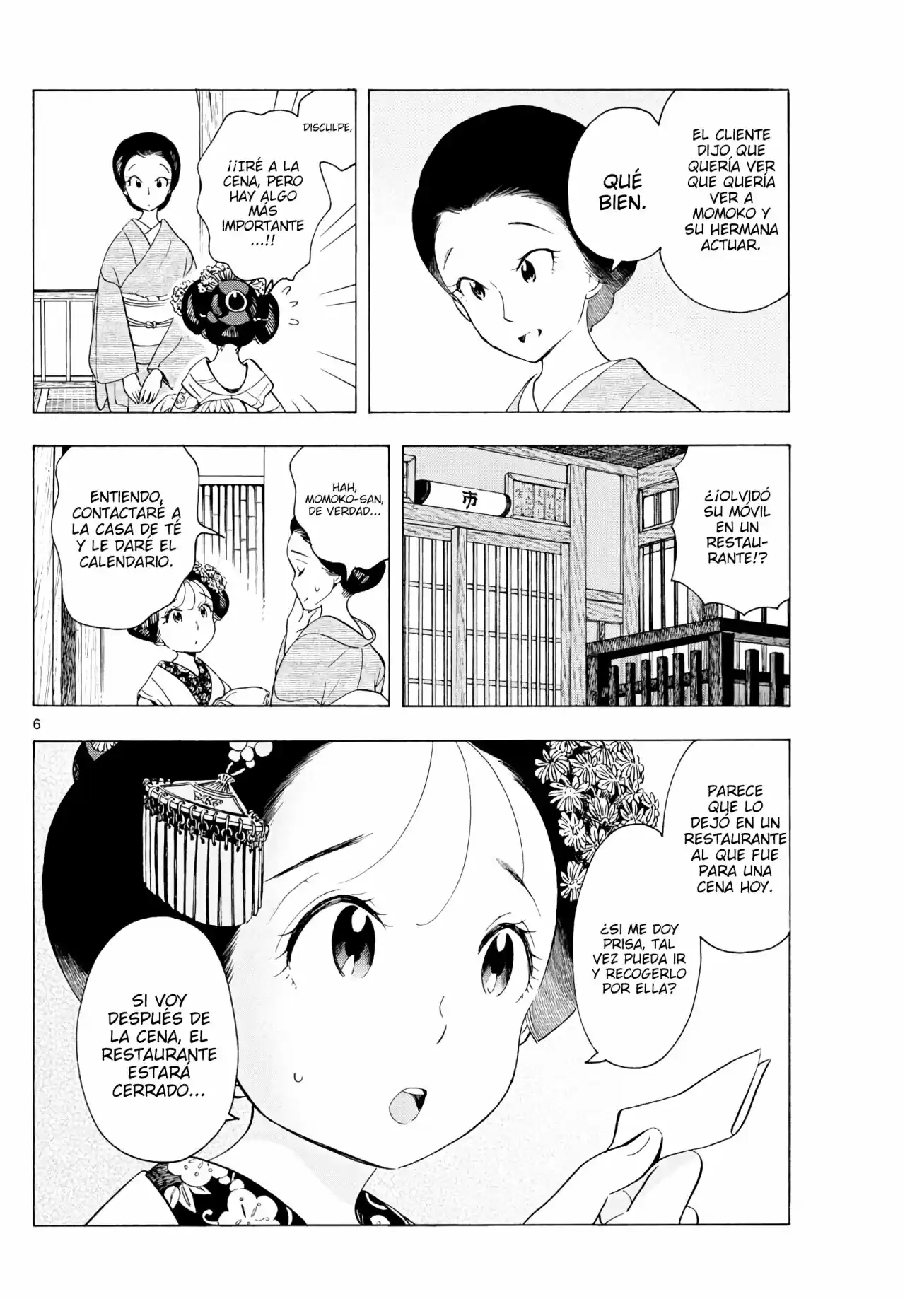 Maiko-san Chi No Makanai-san - Capítulo 179 - Página 6 - LectorTMOo