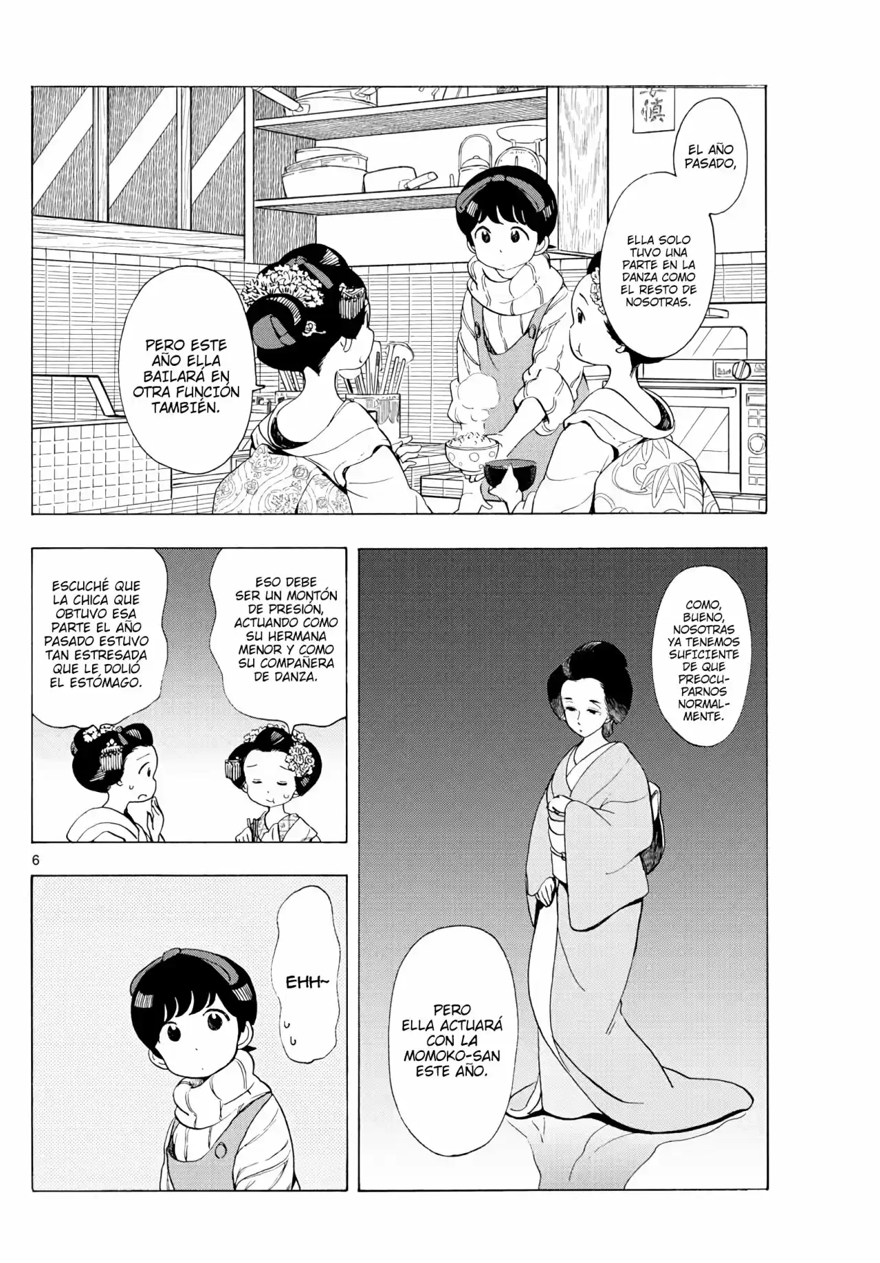 Maiko-san Chi No Makanai-san - Capítulo 188 - Página 6 - LectorTMOo