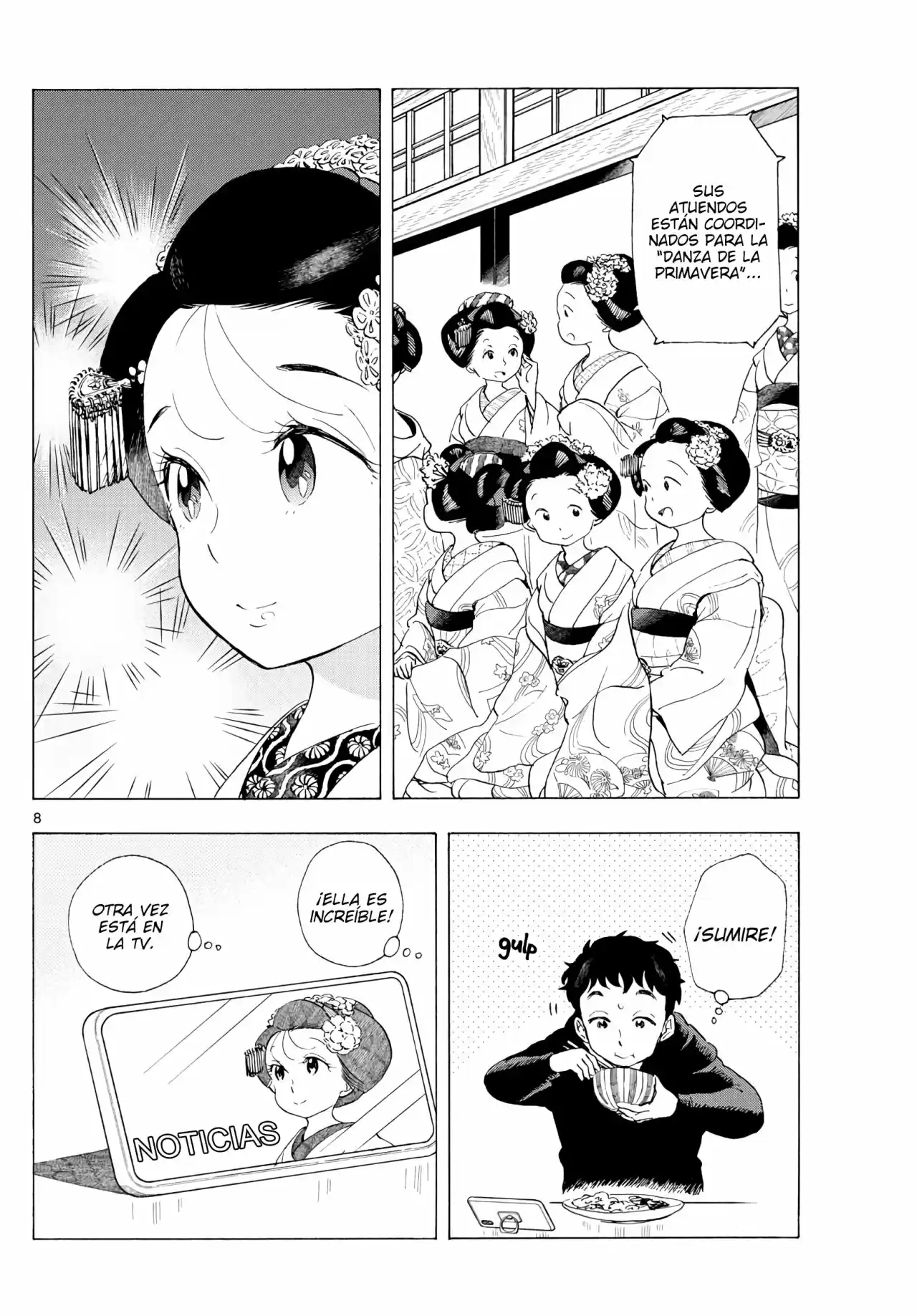 Maiko-san Chi No Makanai-san - Capítulo 190 - Página 8 - LectorTMOo
