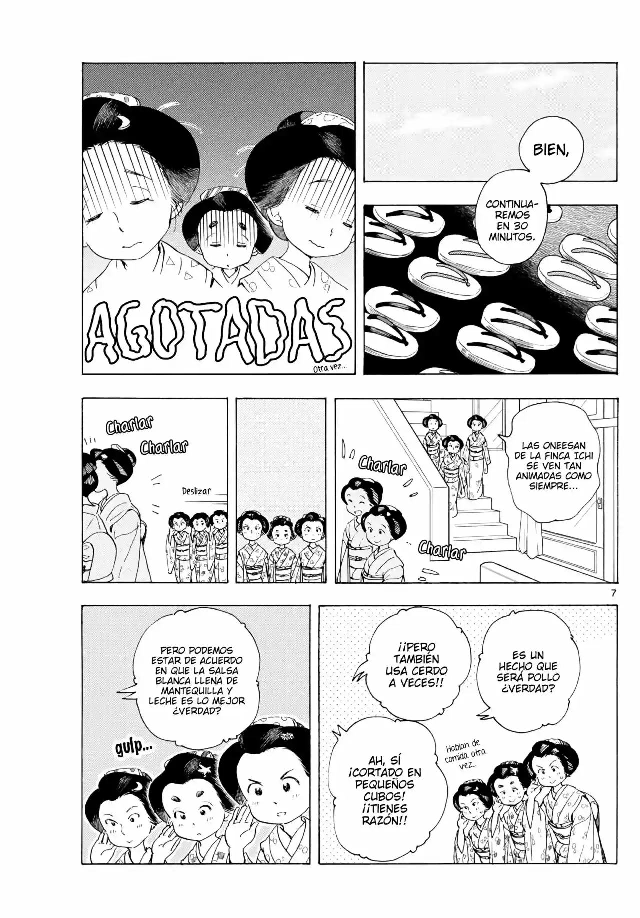 Maiko-san Chi No Makanai-san - Capítulo 192 - Página 7 - LectorTMOo