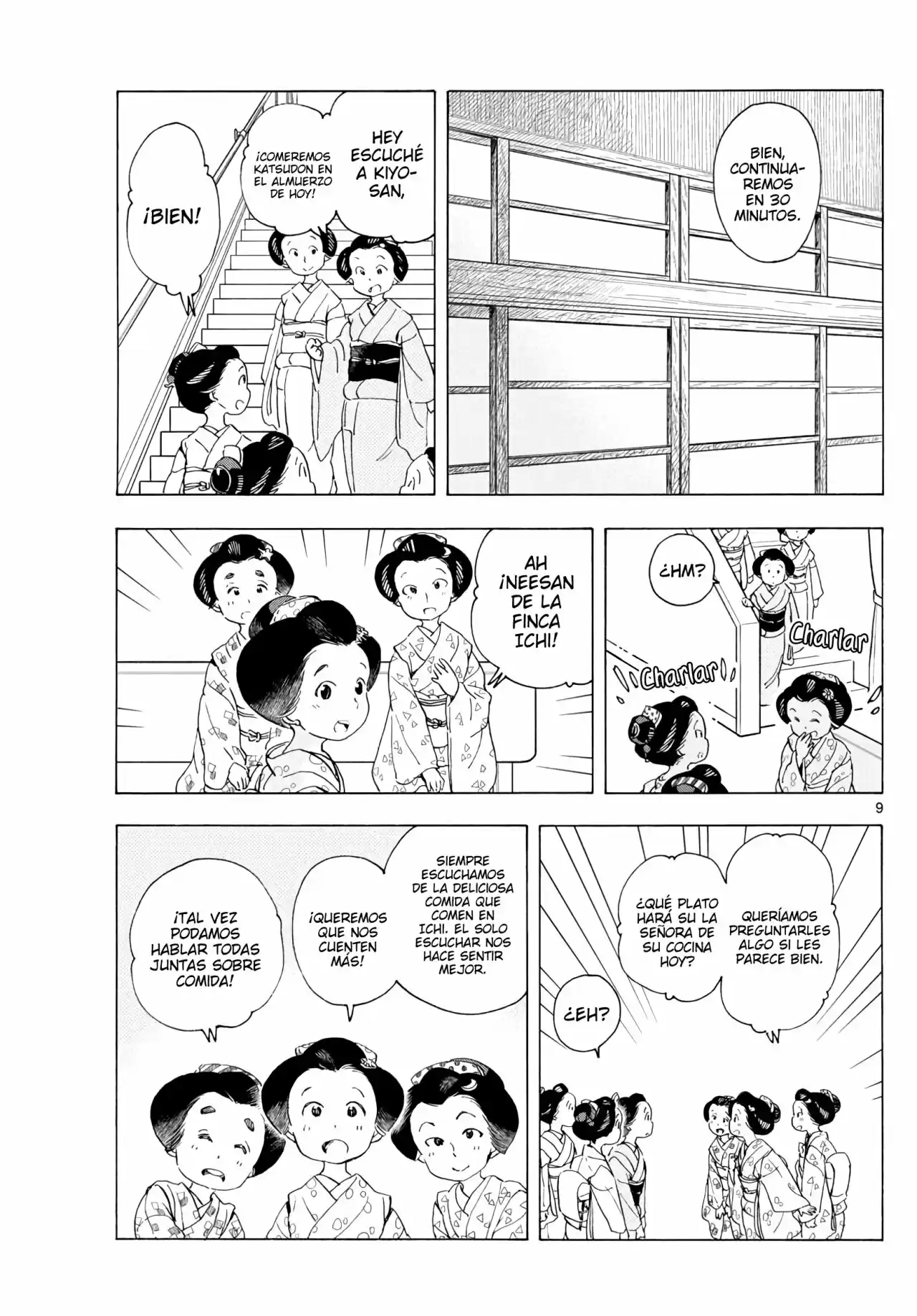 Maiko-san Chi No Makanai-san - Capítulo 192 - Página 9 - LectorTMOo
