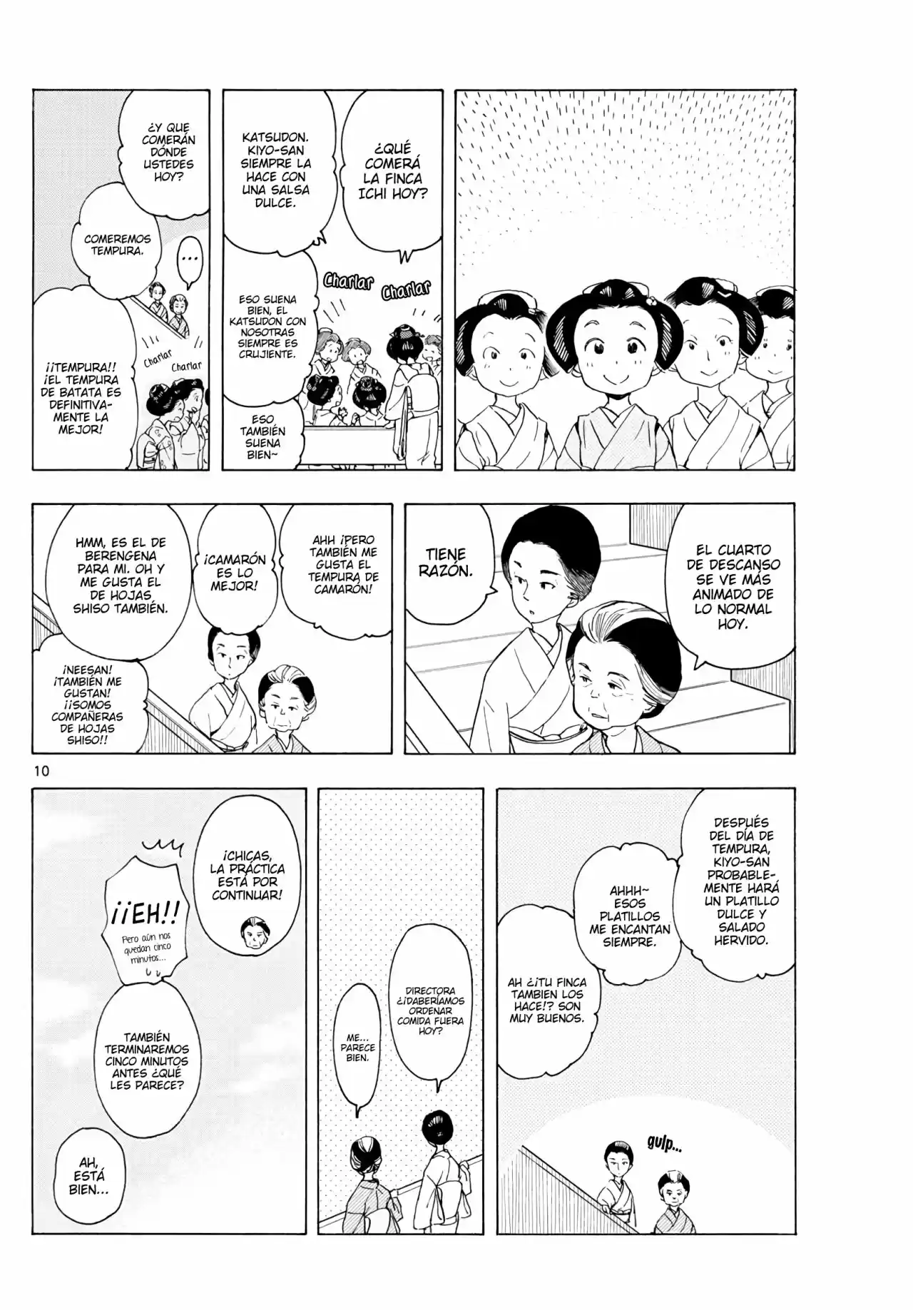 Maiko-san Chi No Makanai-san - Capítulo 192 - Página 10 - LectorTMOo