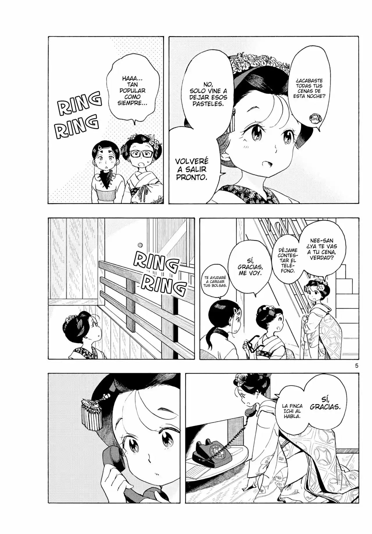 Maiko-san Chi No Makanai-san - Capítulo 193 - Página 5 - LectorTMOo