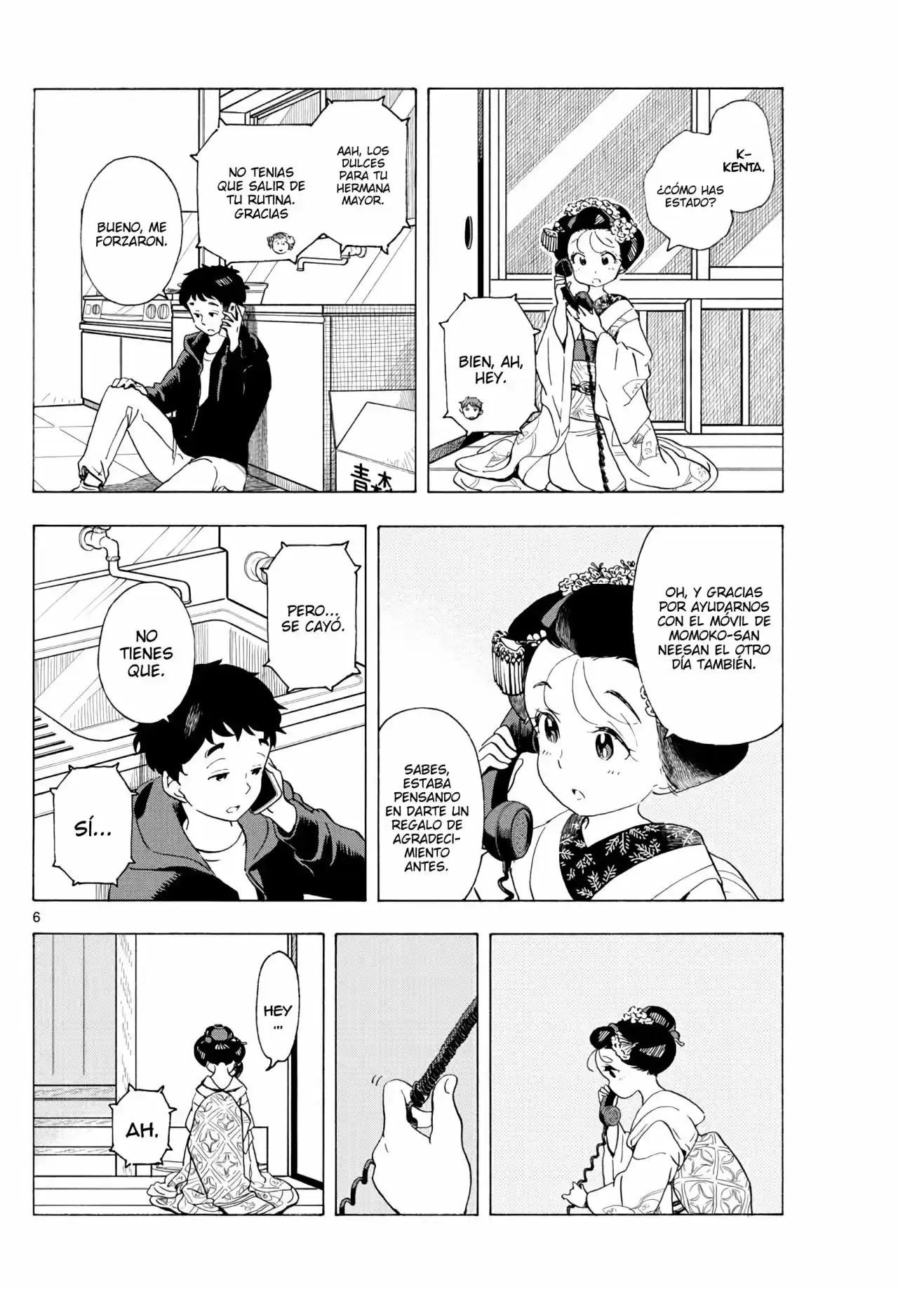 Maiko-san Chi No Makanai-san - Capítulo 193 - Página 6 - LectorTMOo