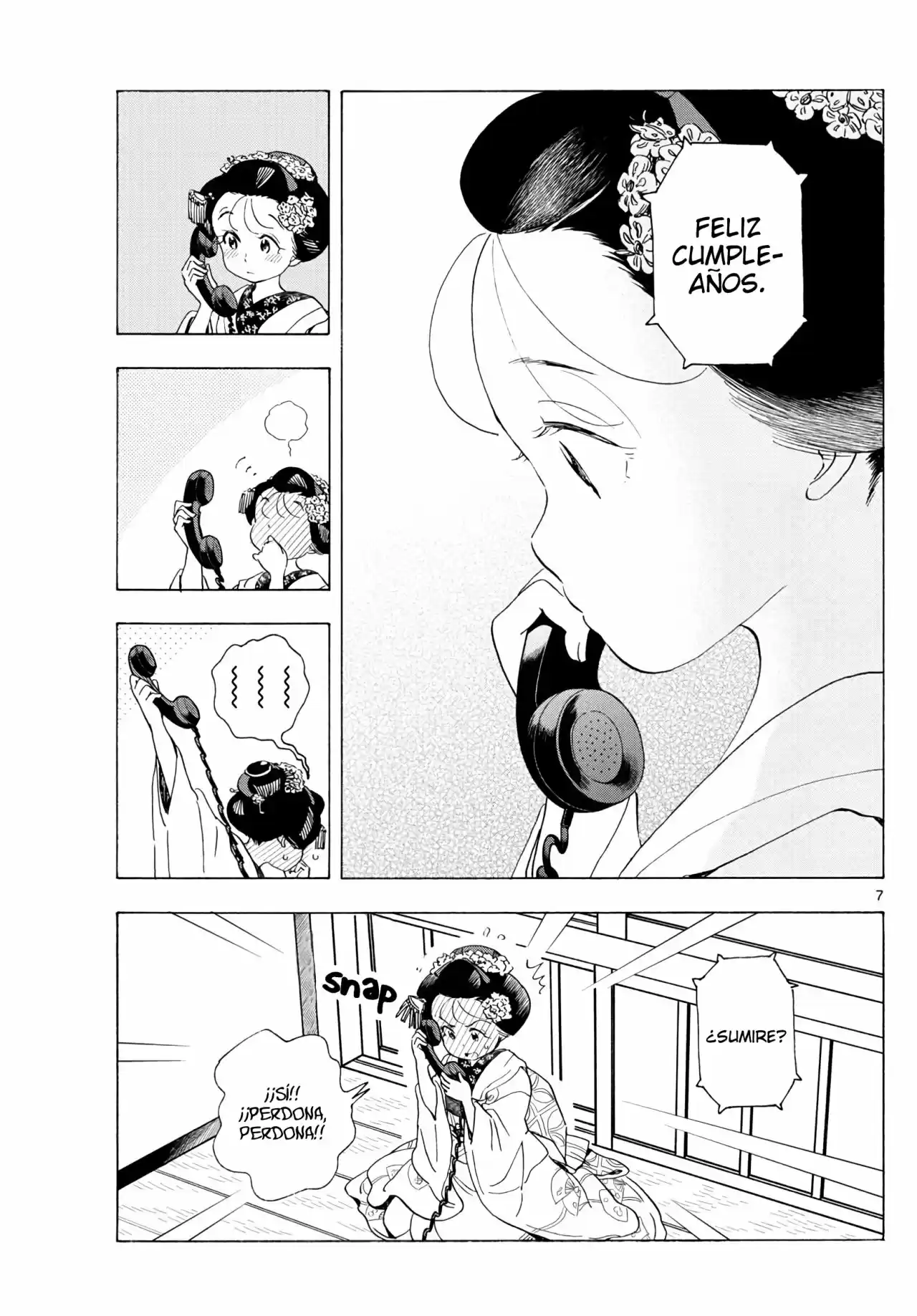 Maiko-san Chi No Makanai-san - Capítulo 193 - Página 7 - LectorTMOo