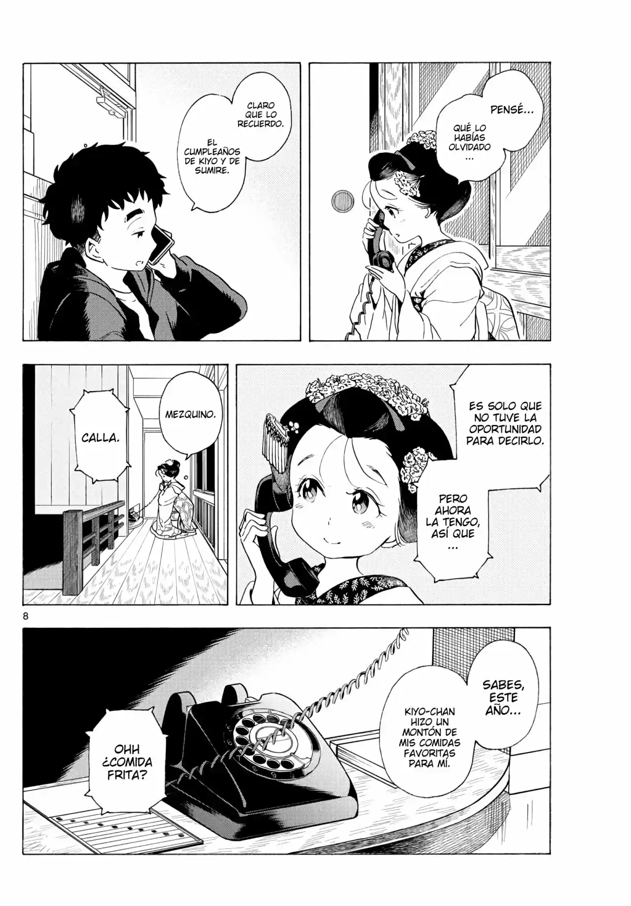 Maiko-san Chi No Makanai-san - Capítulo 193 - Página 8 - LectorTMOo