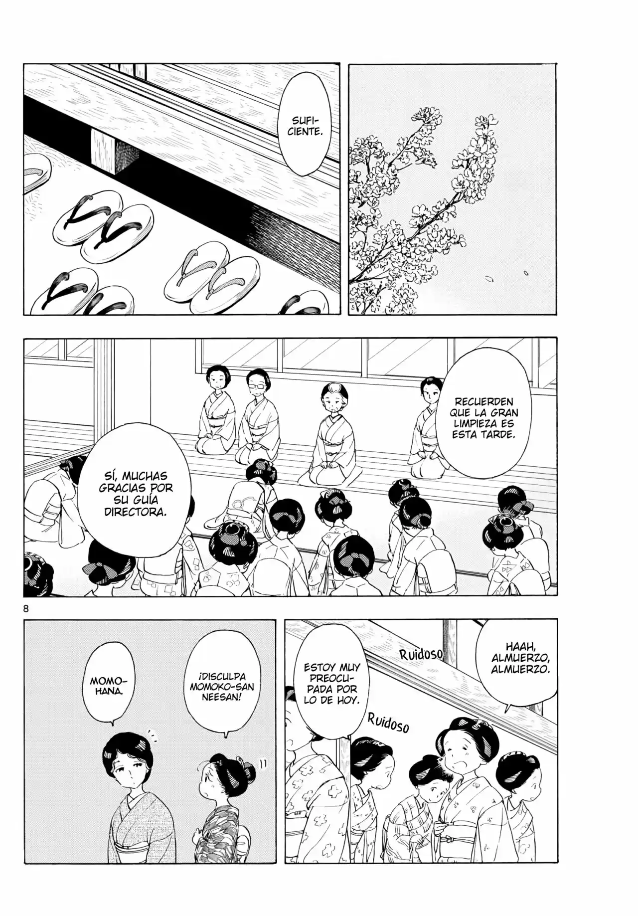 Maiko-san Chi No Makanai-san - Capítulo 195 - Página 8 - LectorTMOo