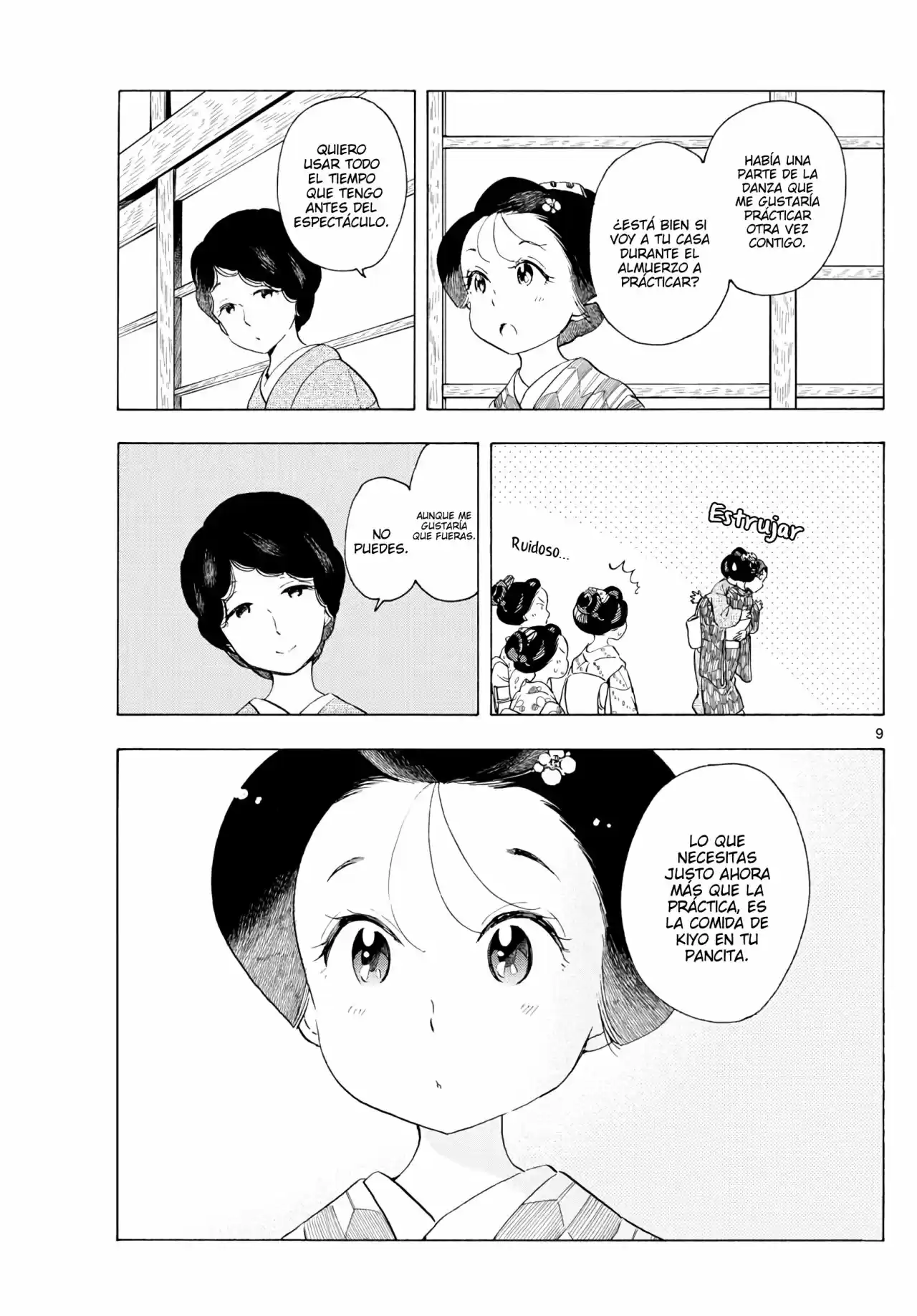 Maiko-san Chi No Makanai-san - Capítulo 195 - Página 9 - LectorTMOo