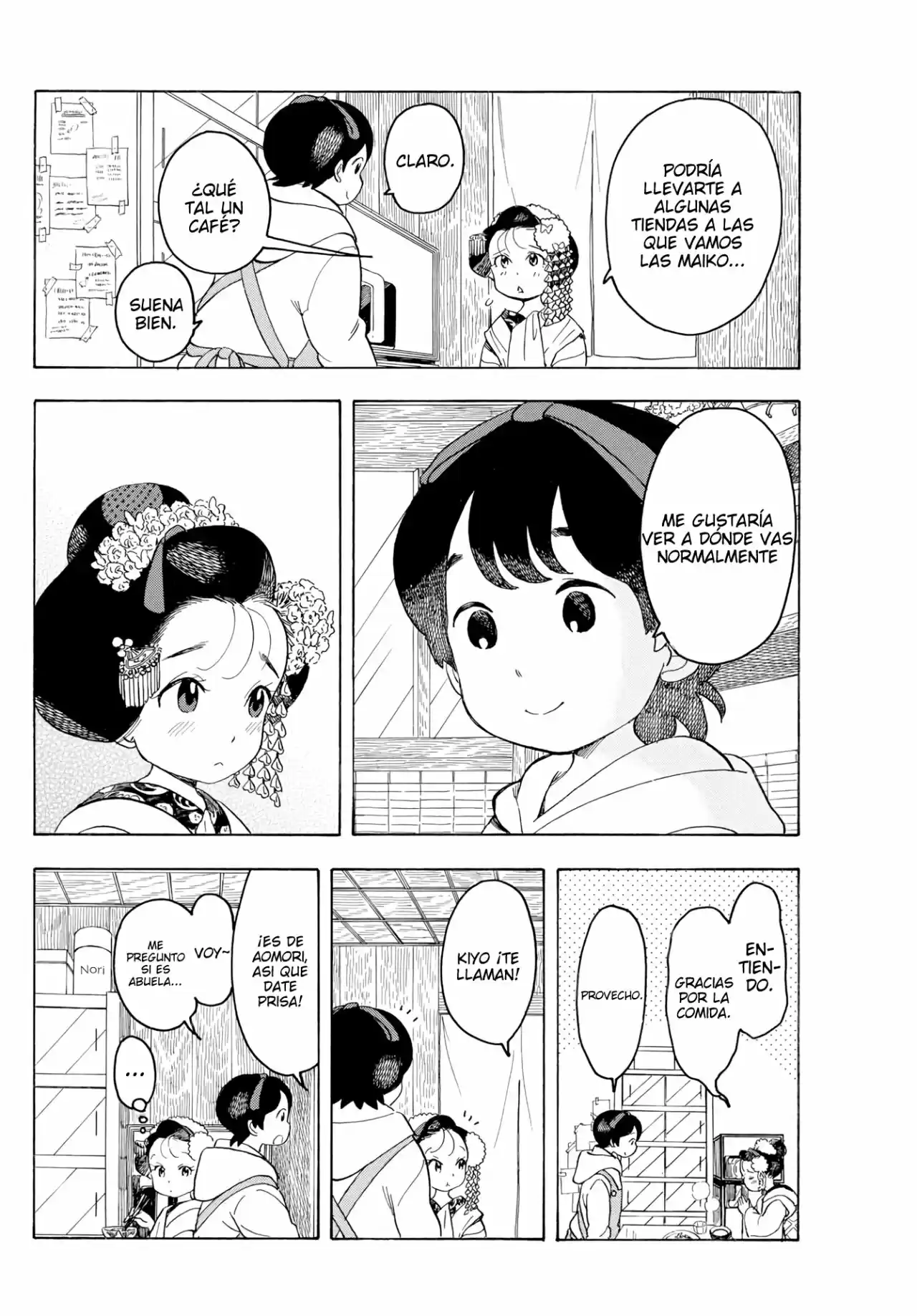 Maiko-san Chi No Makanai-san - Capítulo 82 - Página 4 - LectorTMOo