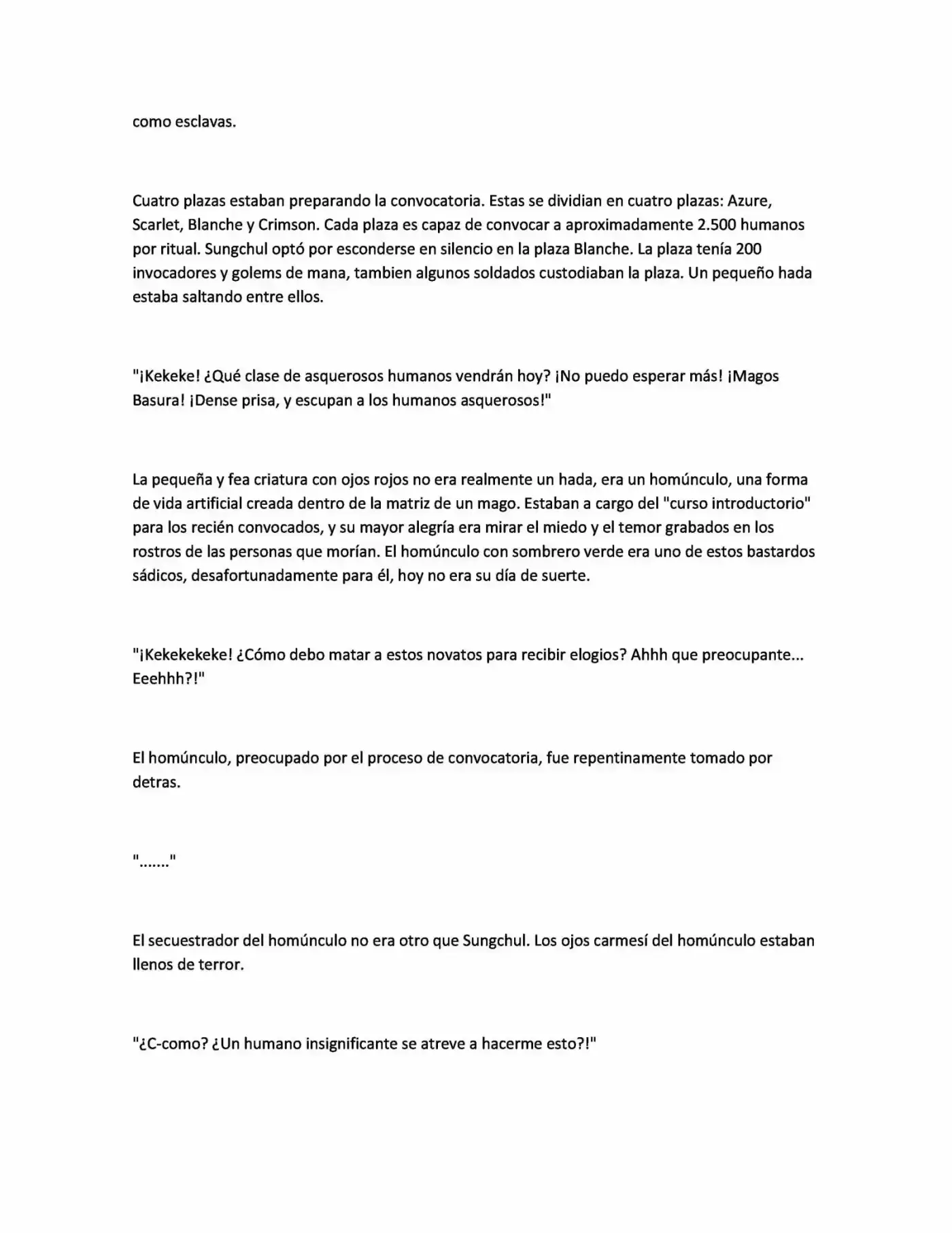 Main Character Hide His Strenght (Novela) - Capítulo 1 - Página 3 - LectorTMOo