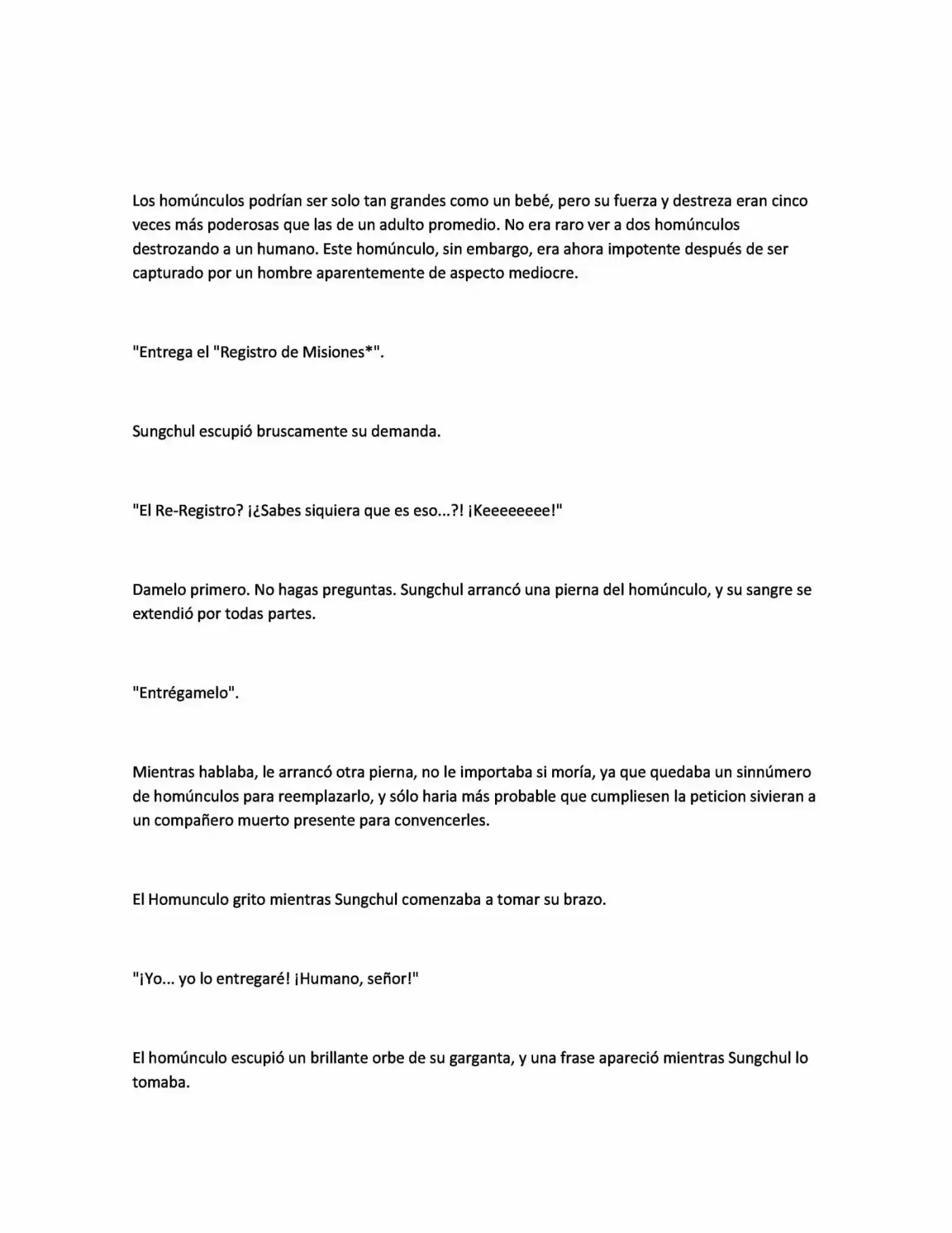 Main Character Hide His Strenght (Novela) - Capítulo 1 - Página 4 - LectorTMOo
