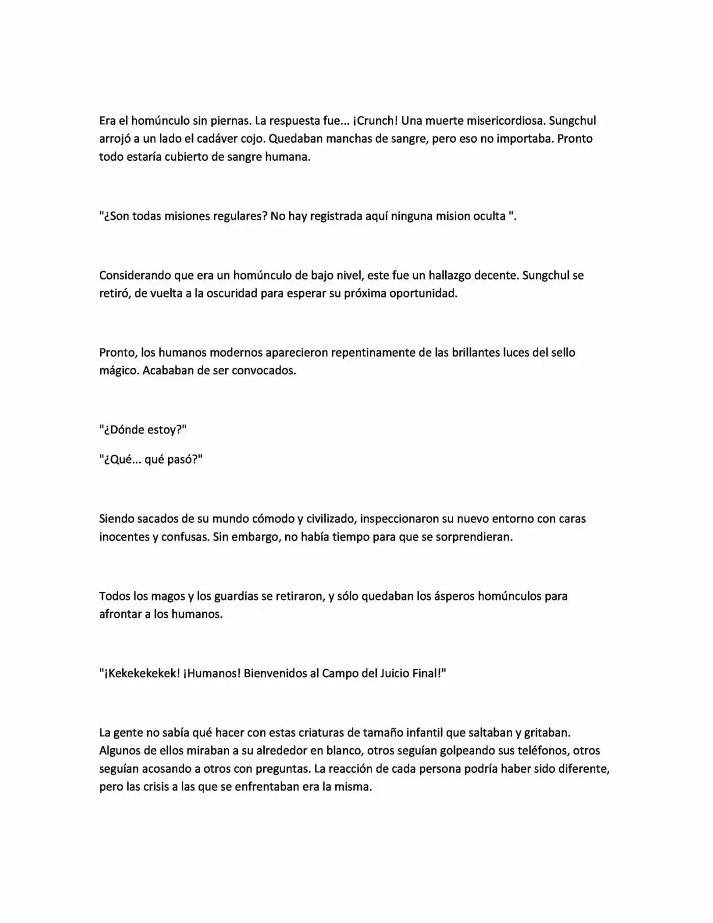 Main Character Hide His Strenght (Novela) - Capítulo 1 - Página 6 - LectorTMOo